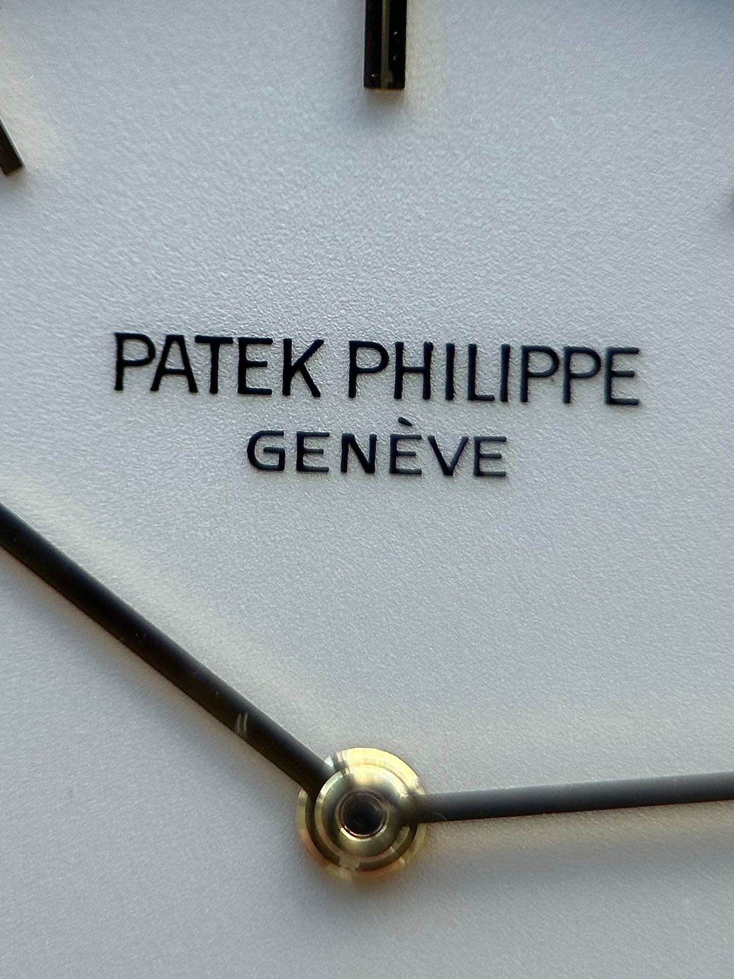 Patek Philippe Ellipse White Beyer Double Signed Dial