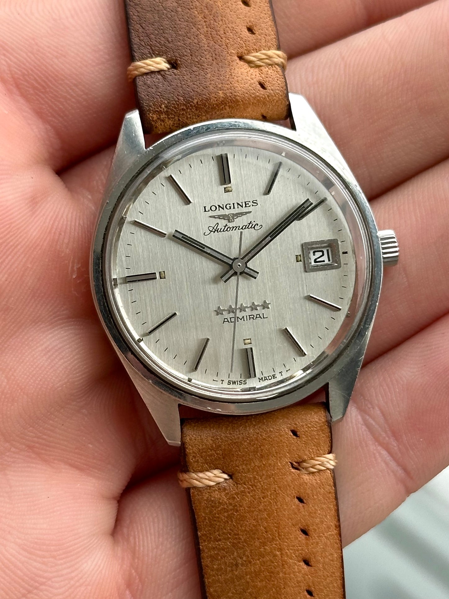 Longines Admiral 5 Star Date