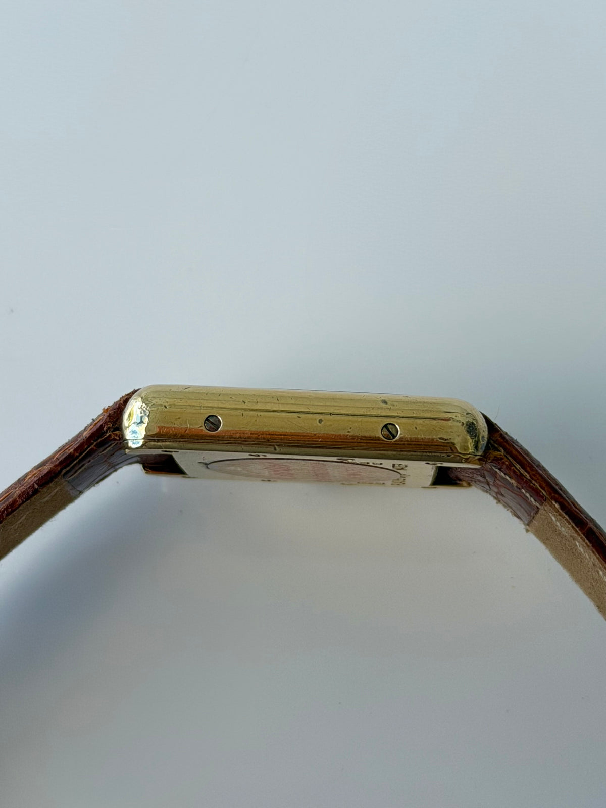 Cartier Tank Lemon Roman Numeral Dial