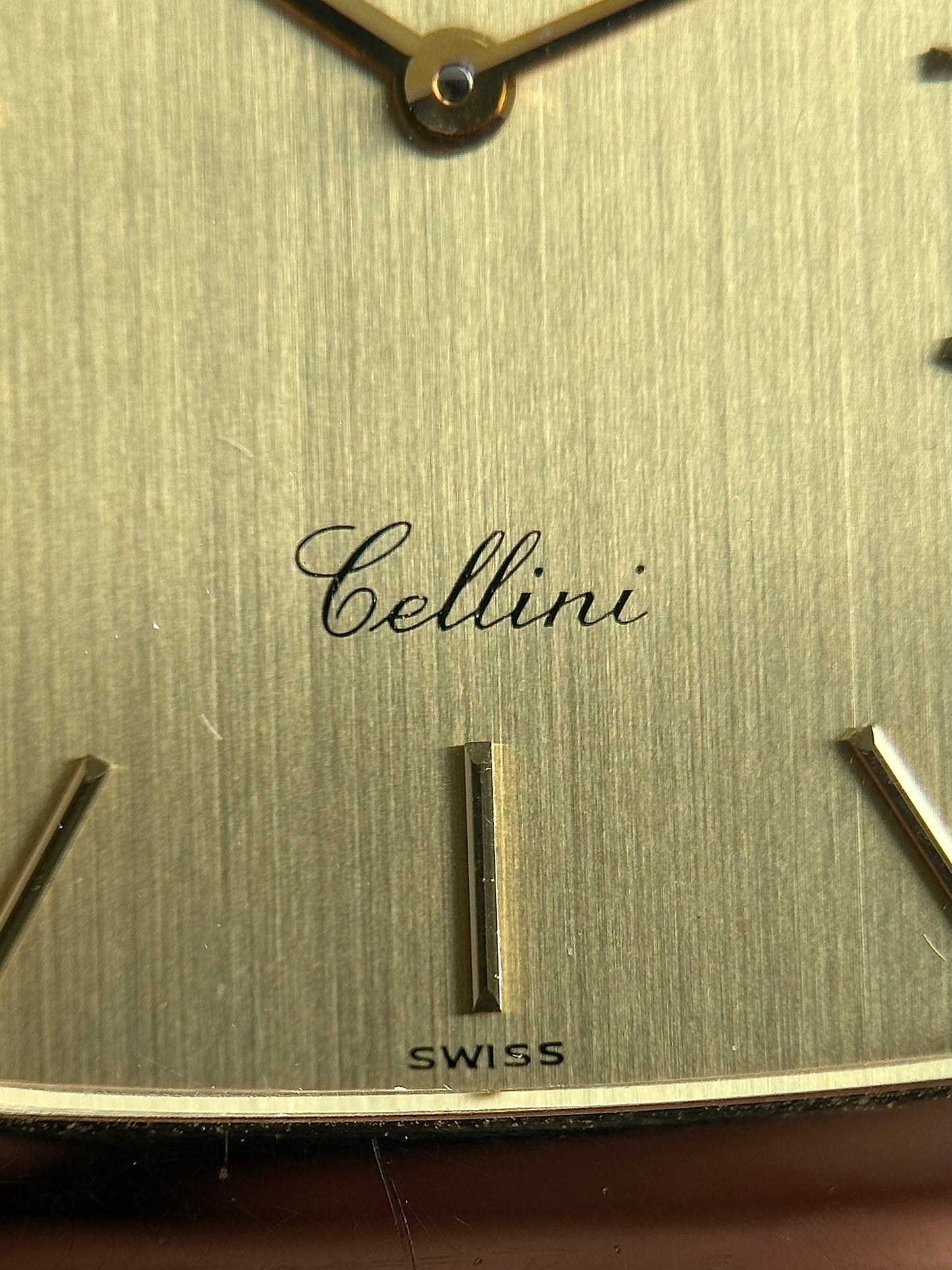 Rolex Cellini Rectangle Case 18k Gold 1995