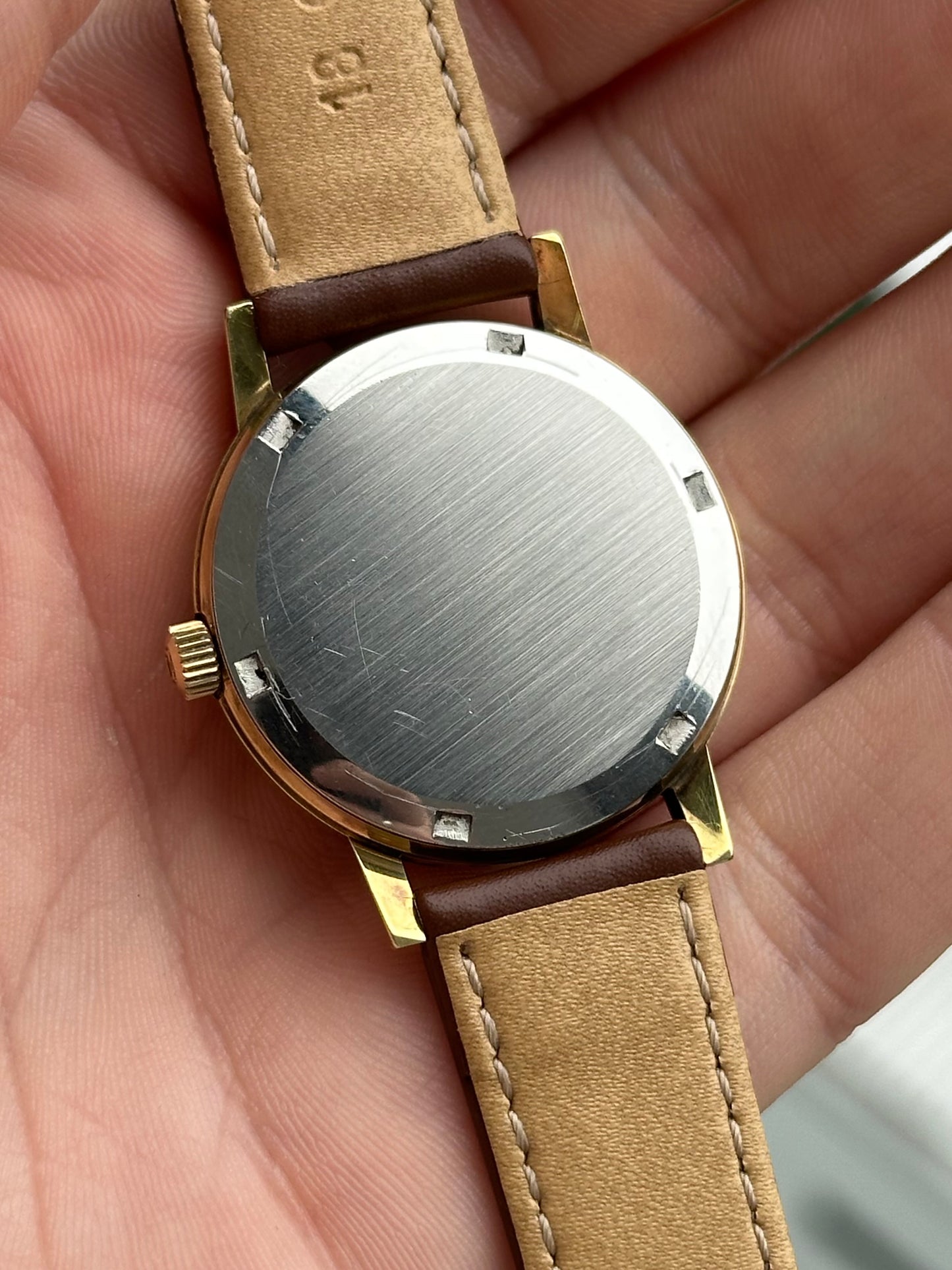 Omega Geneve Date Silver Dial