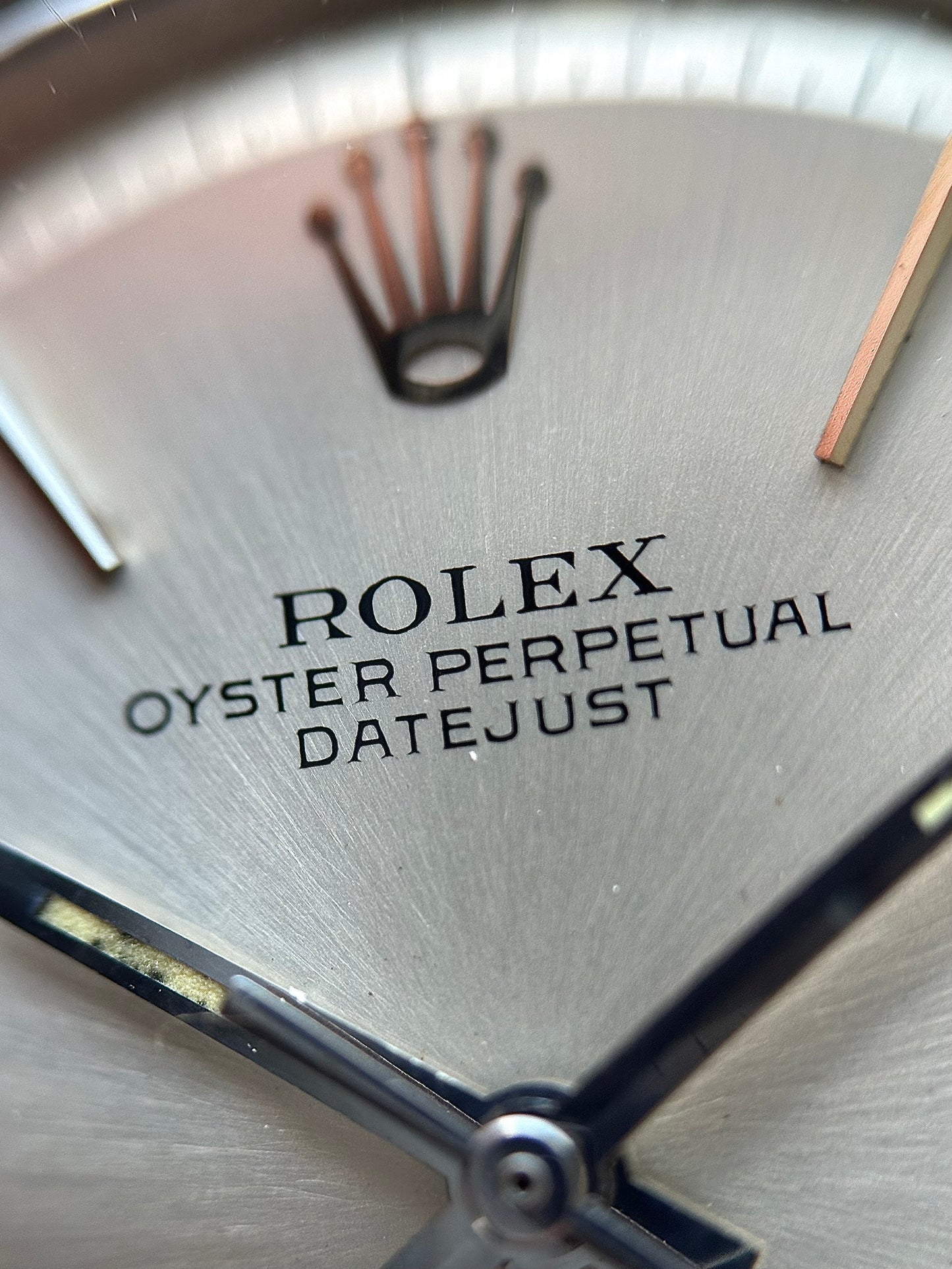 Rolex Datejust 1601 Silver Doorstop Dial 1967