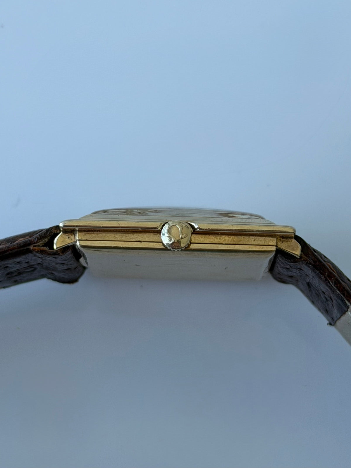 Omega Skeleton Case Solid 14k Gold 1964