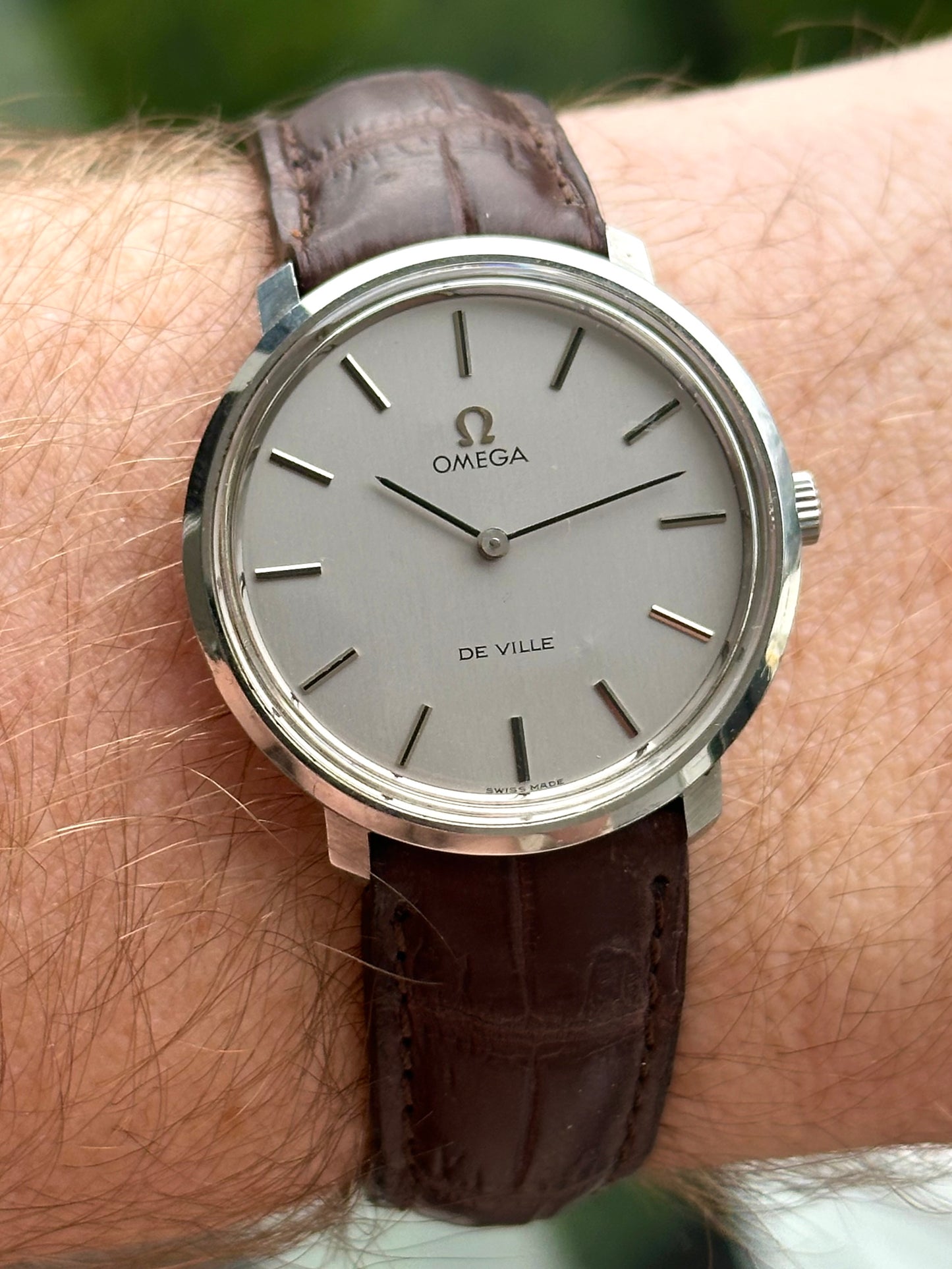 Omega De Ville 104 Grey Dial