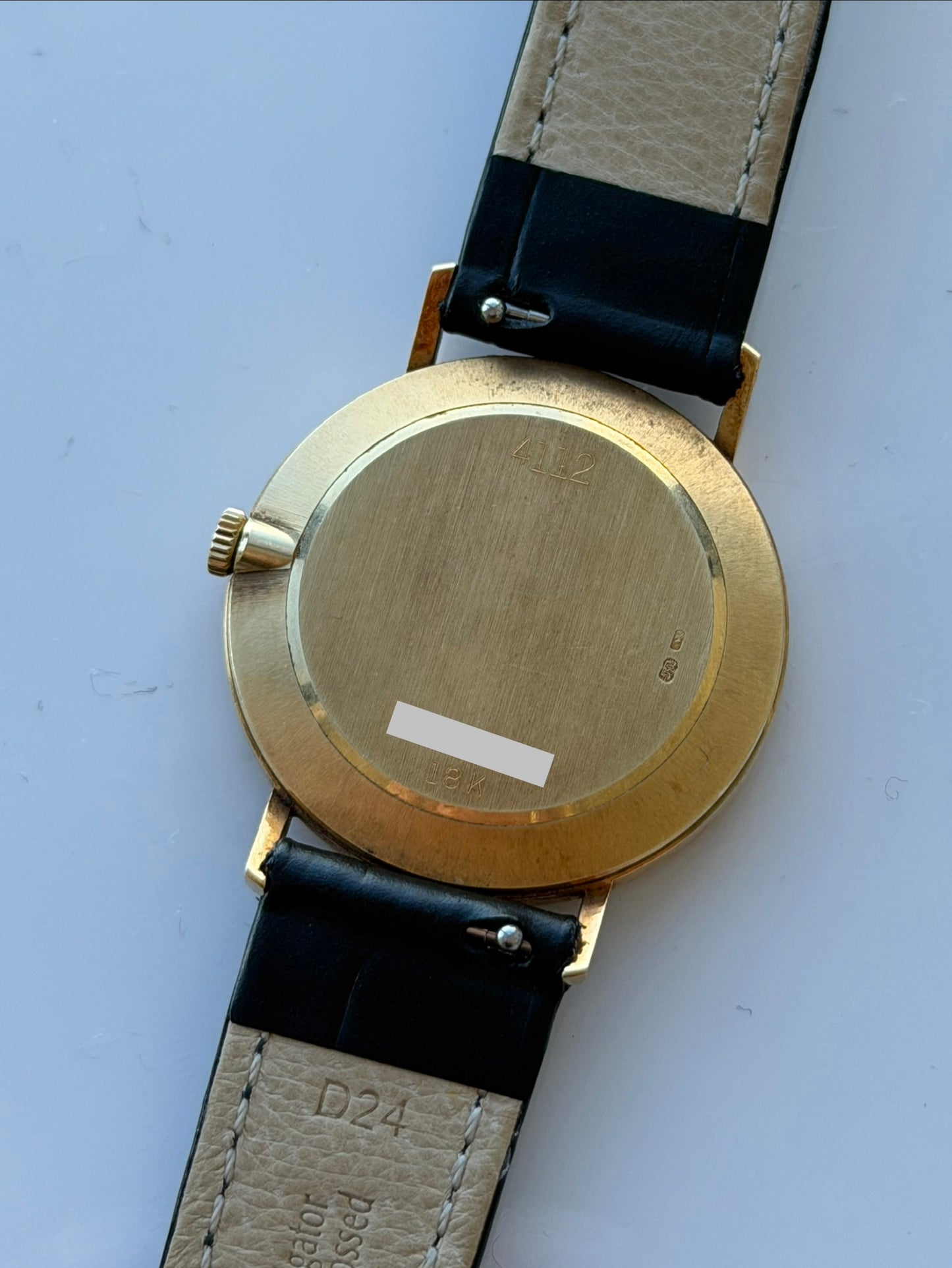 Rolex Cellini 18k Solid Gold Slimline 1976 with Rolex Buckle