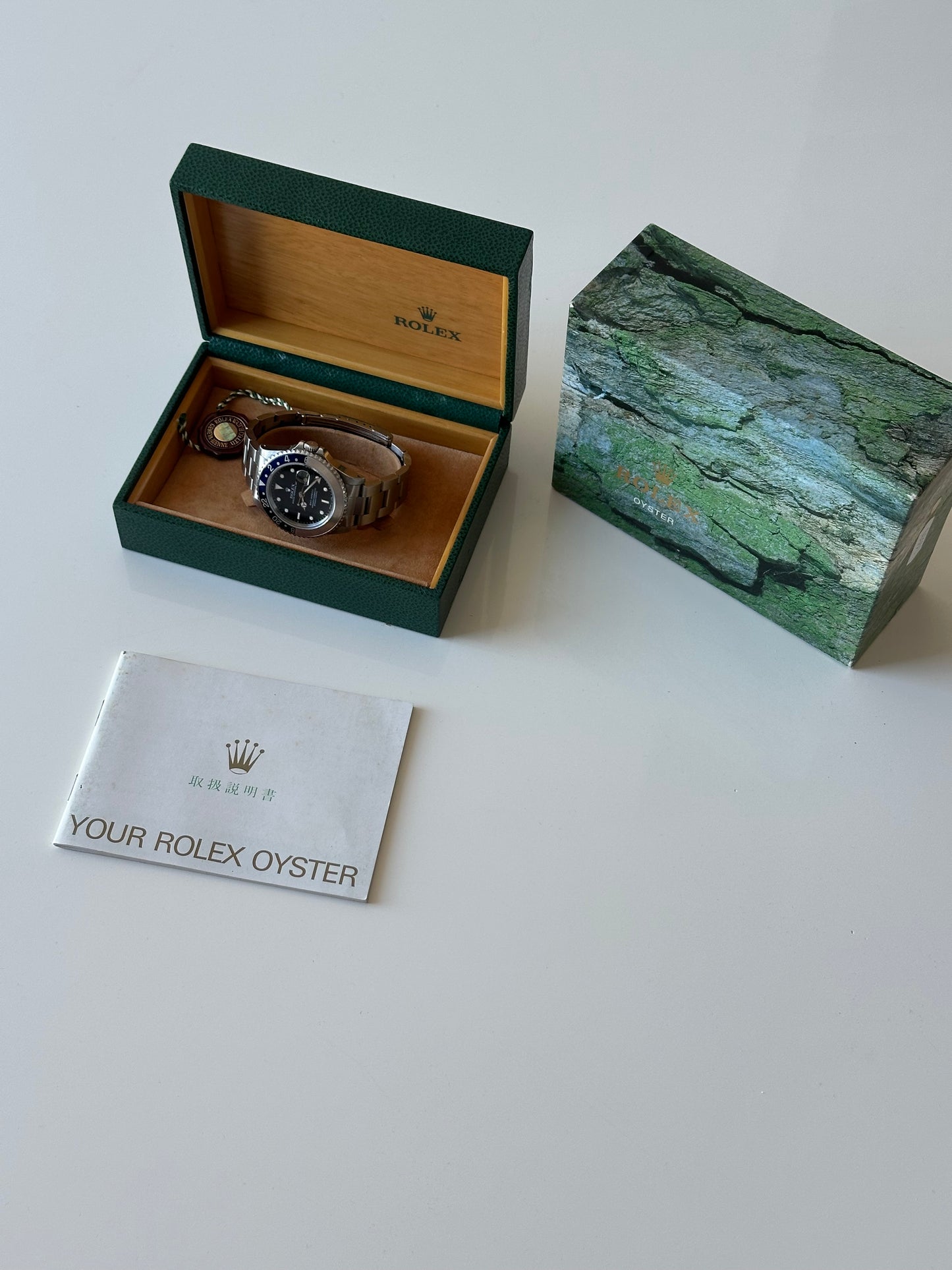 Rolex GMT Master Ghost Pepsi 16700 Box and Booklets 1989