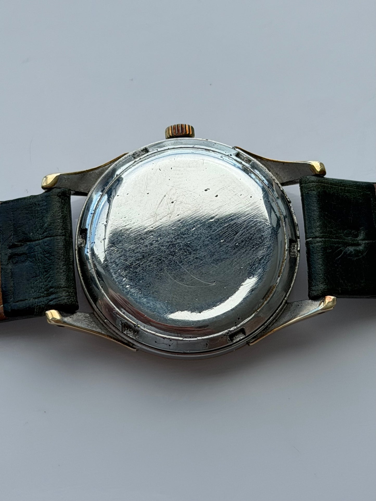 Omega Black Waffle Dial 2635-6
