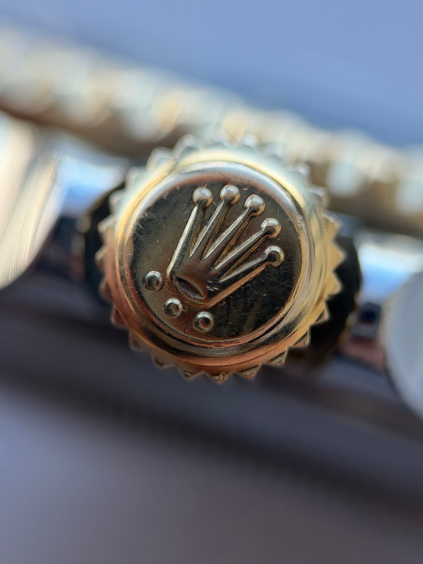 Rolex Submariner Date Two Tone Blacksy 1990