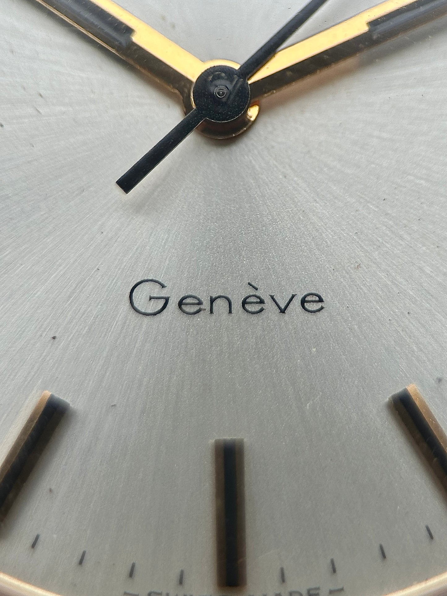 Omega Geneve Date Silver Dial