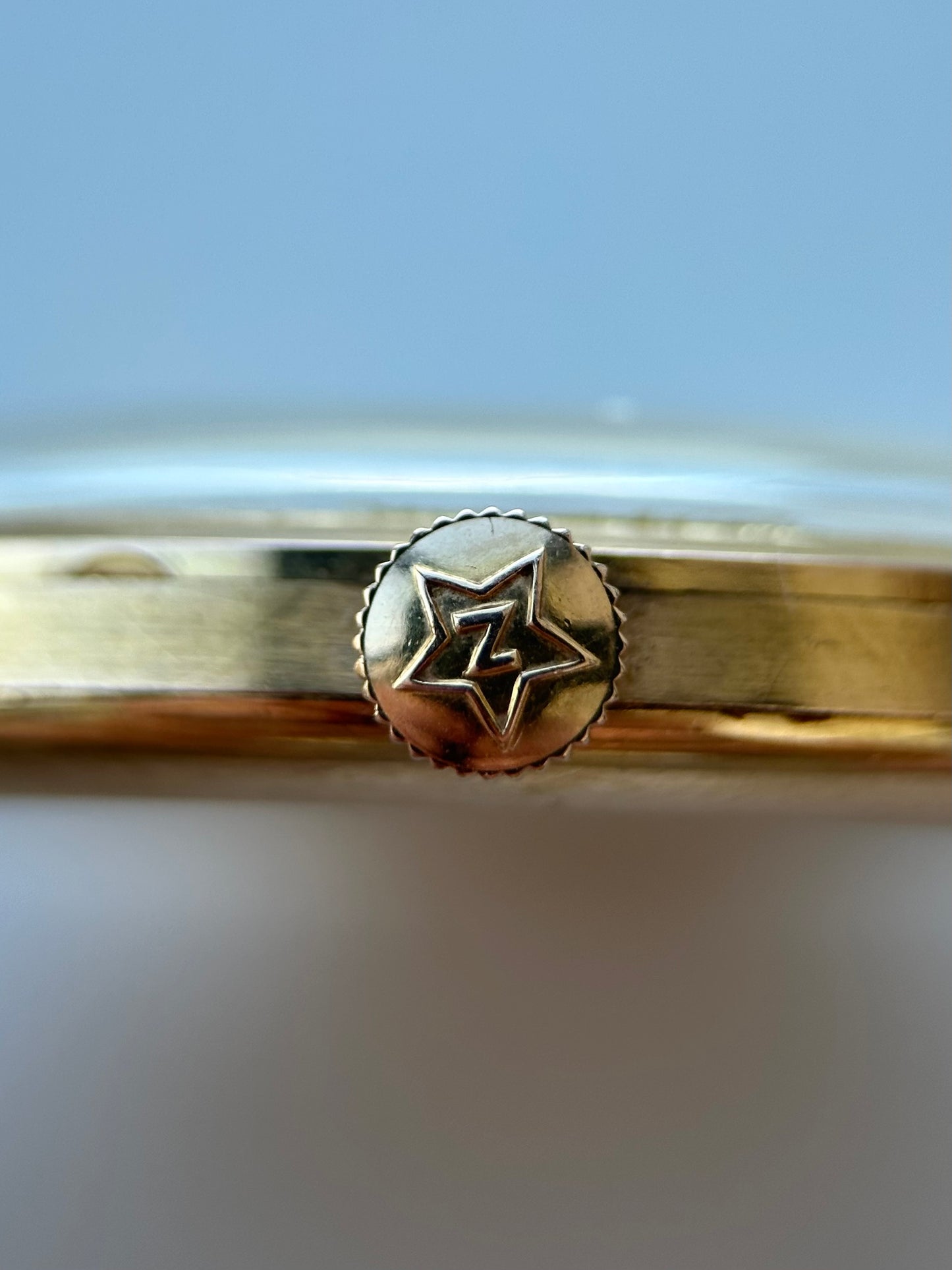 Zenith Stellina 1960s 36mm Solid 18k Gold