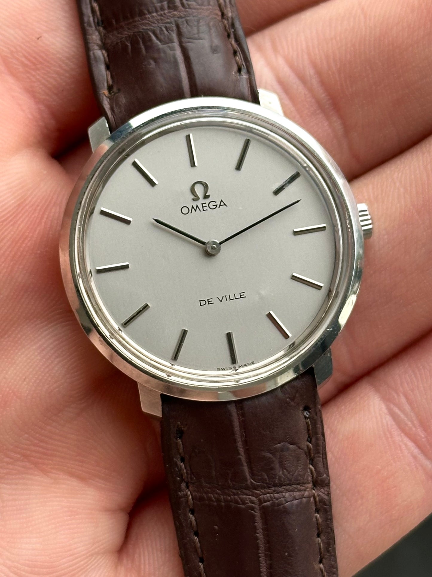Omega De Ville 104 Grey Dial