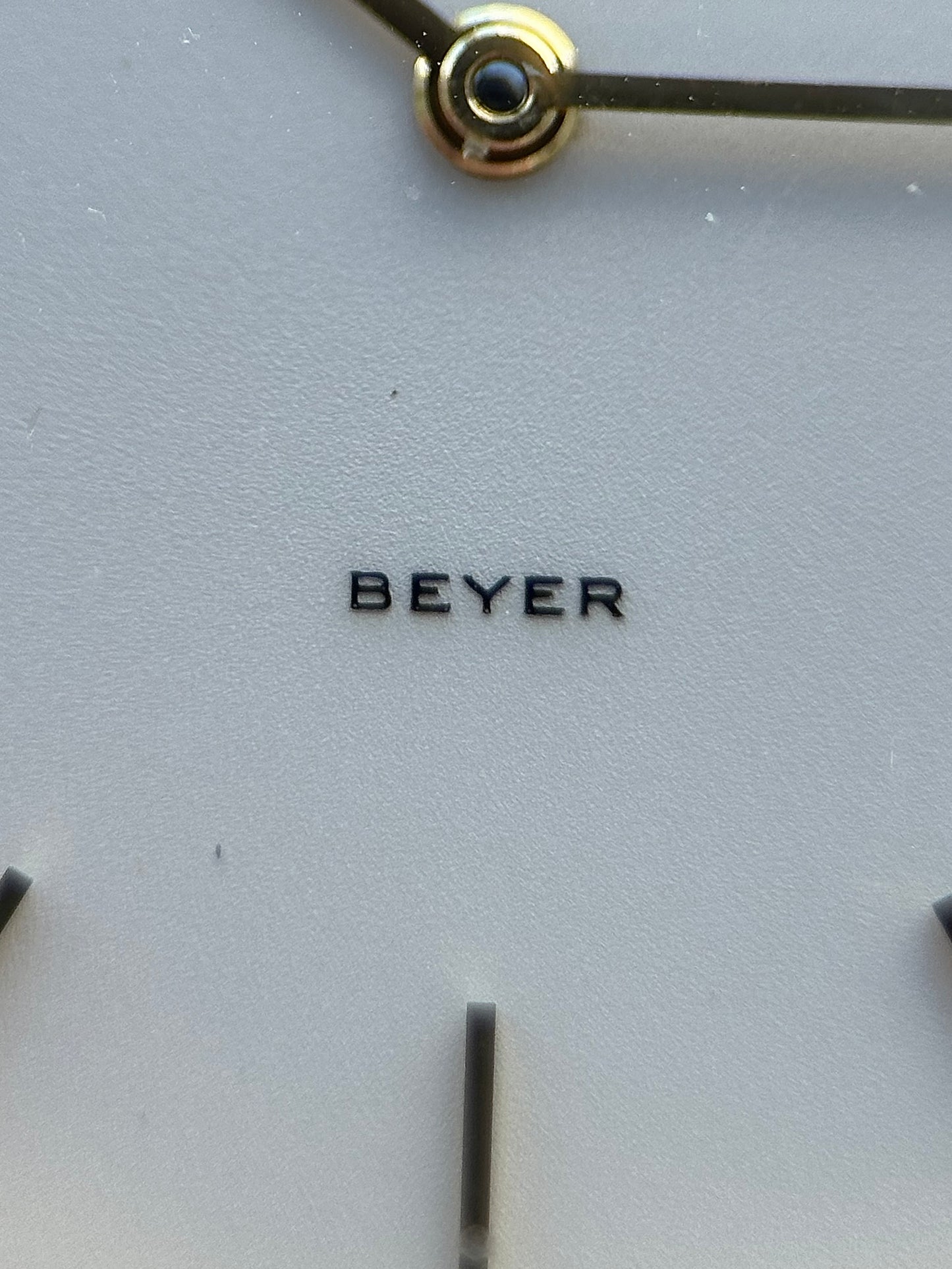 Patek Philippe Ellipse White Beyer Double Signed Dial