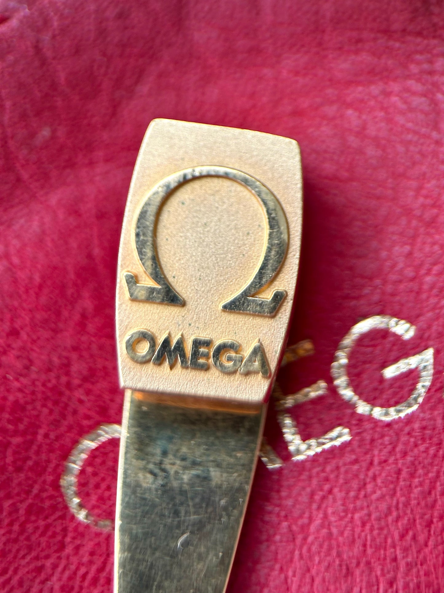 Omega Pocket Watch with Original Chain and Pouch
