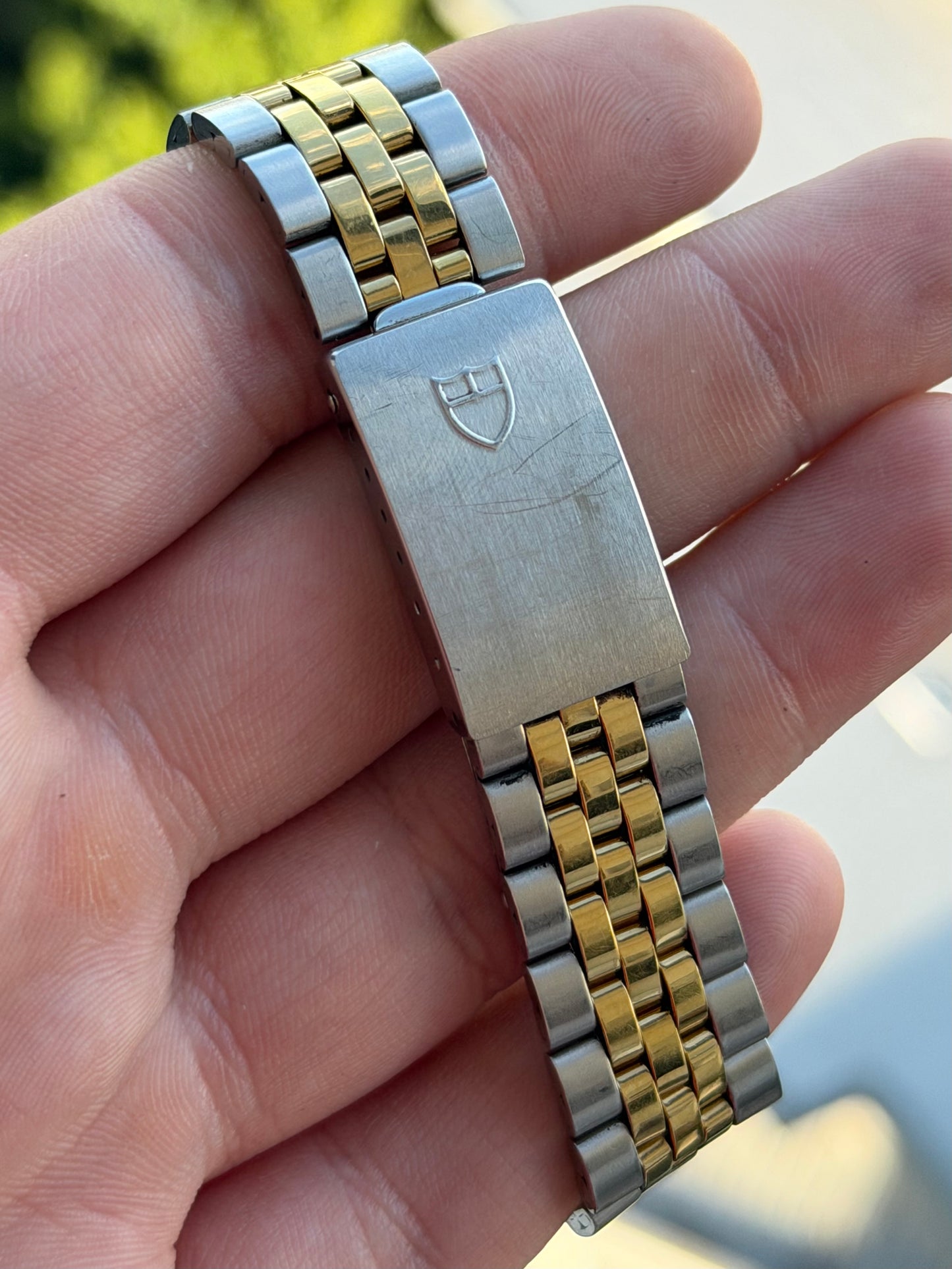 Tudor Prince Oyster Date Diamond Linen Dial on Bracelet 74033