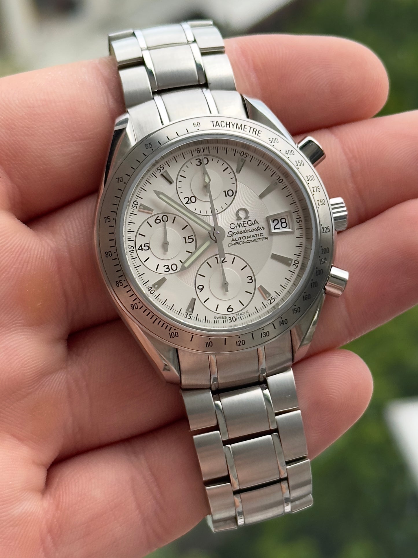 Omega Speedmaster Silver Dial 40mm