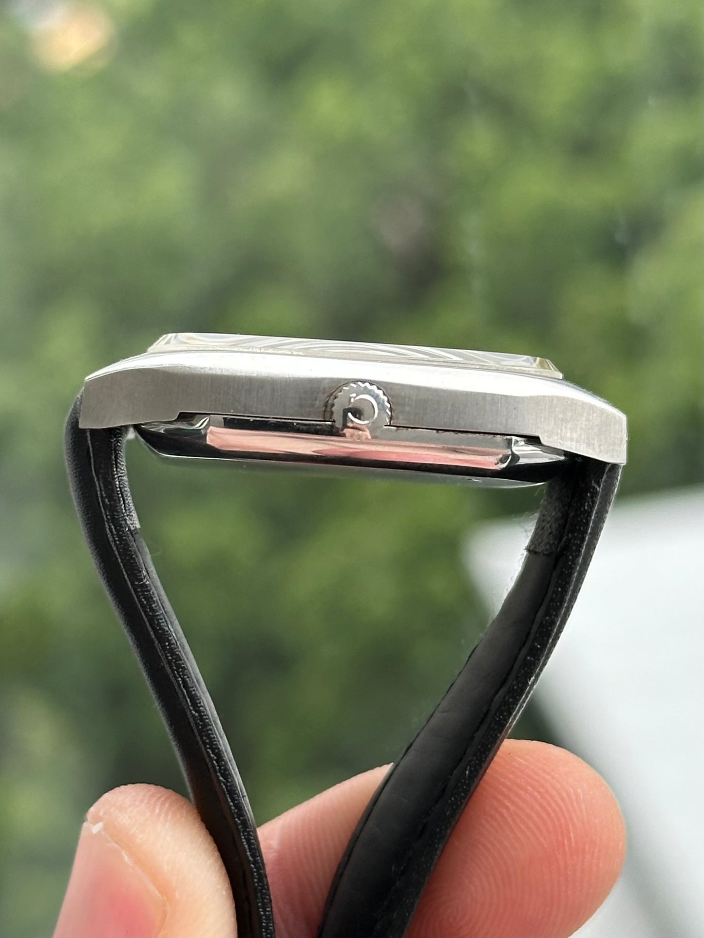 Omega Constellation Chronometer Rectangle Case