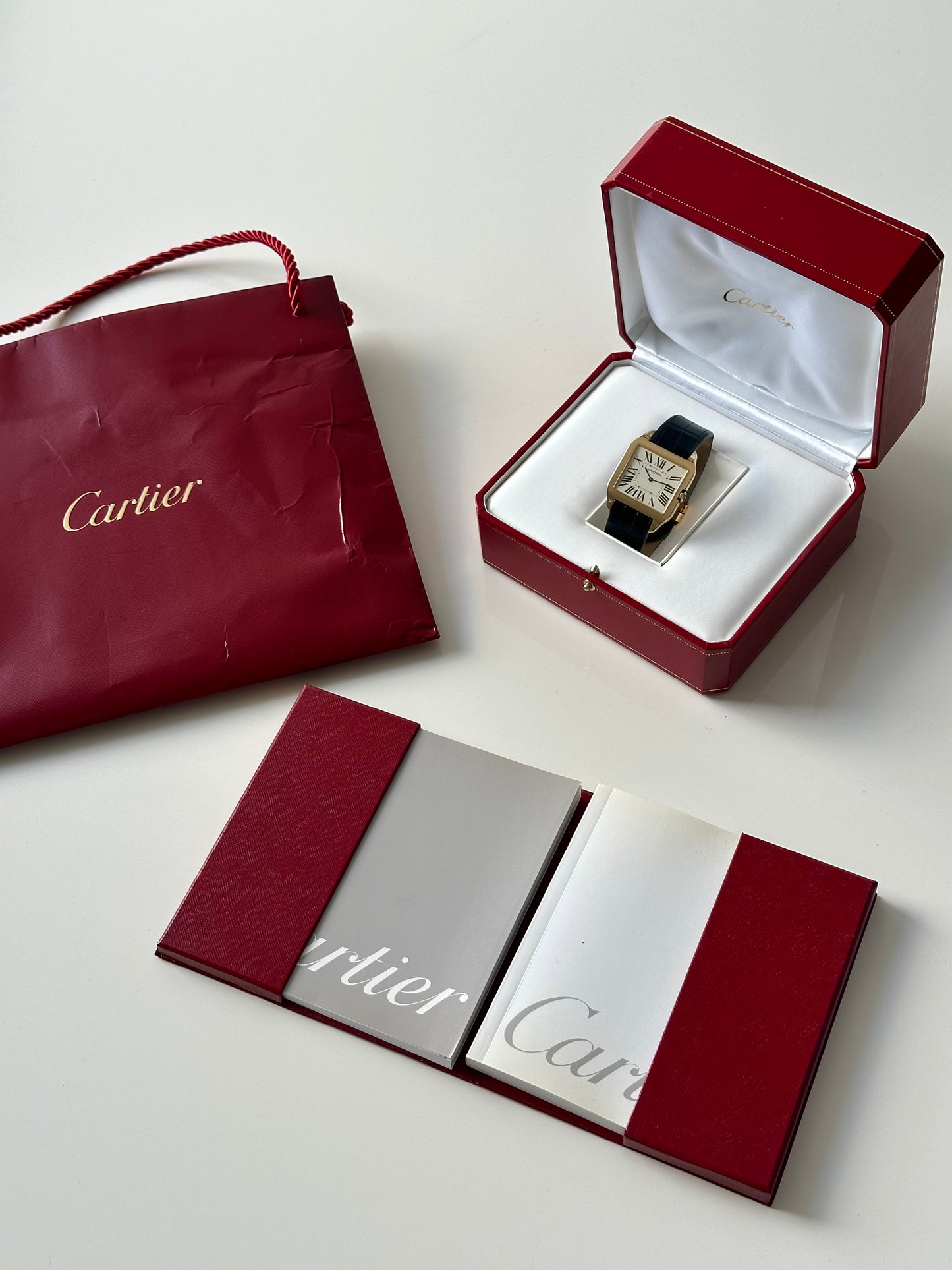 Cartier Santos Dumont W2006851 Full Set
