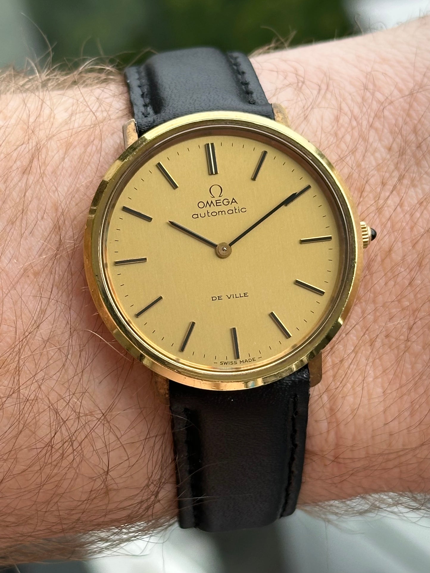 Omega De Ville Sapphire Crown