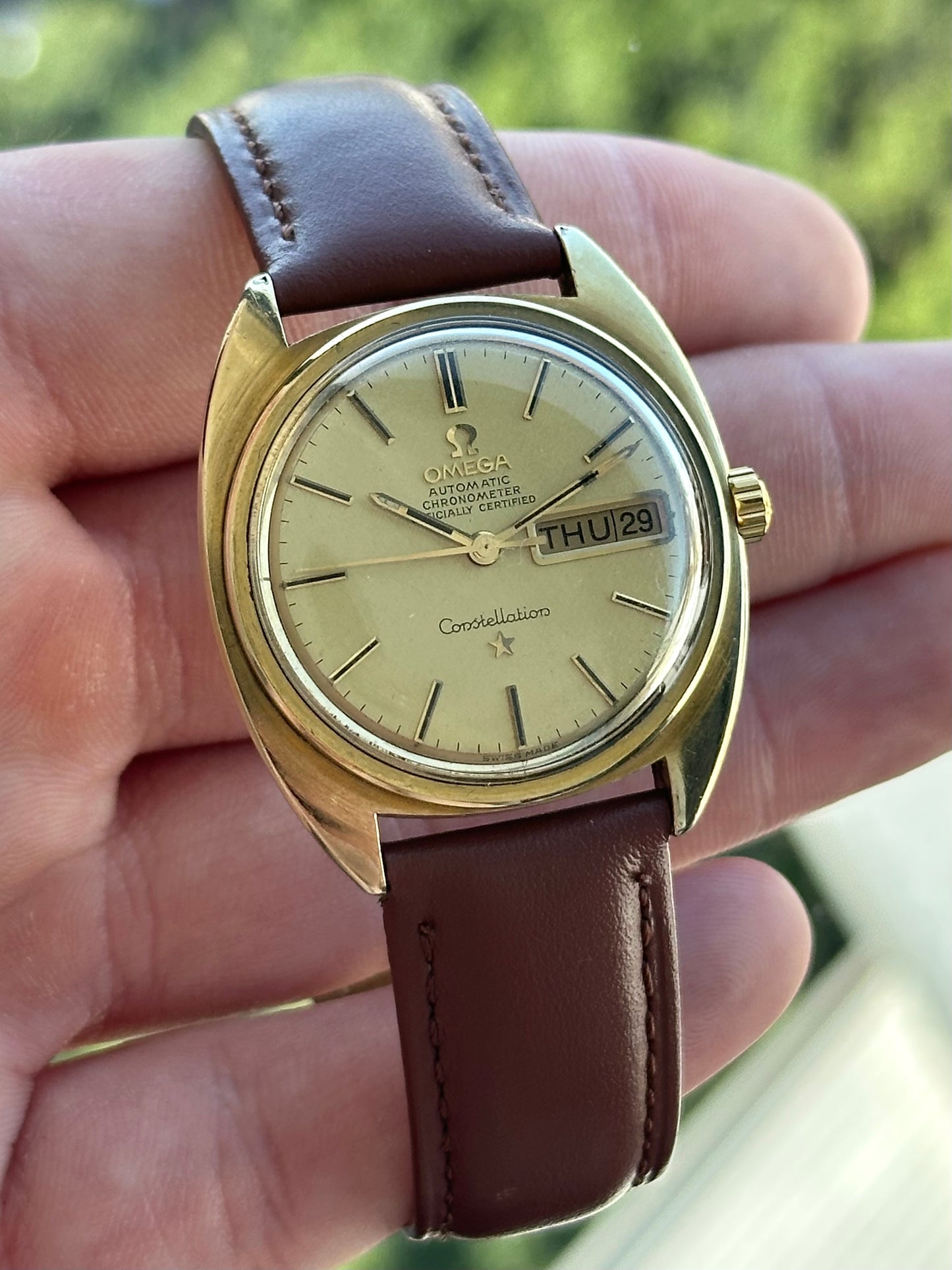 Omega Constellation C Case 1970s