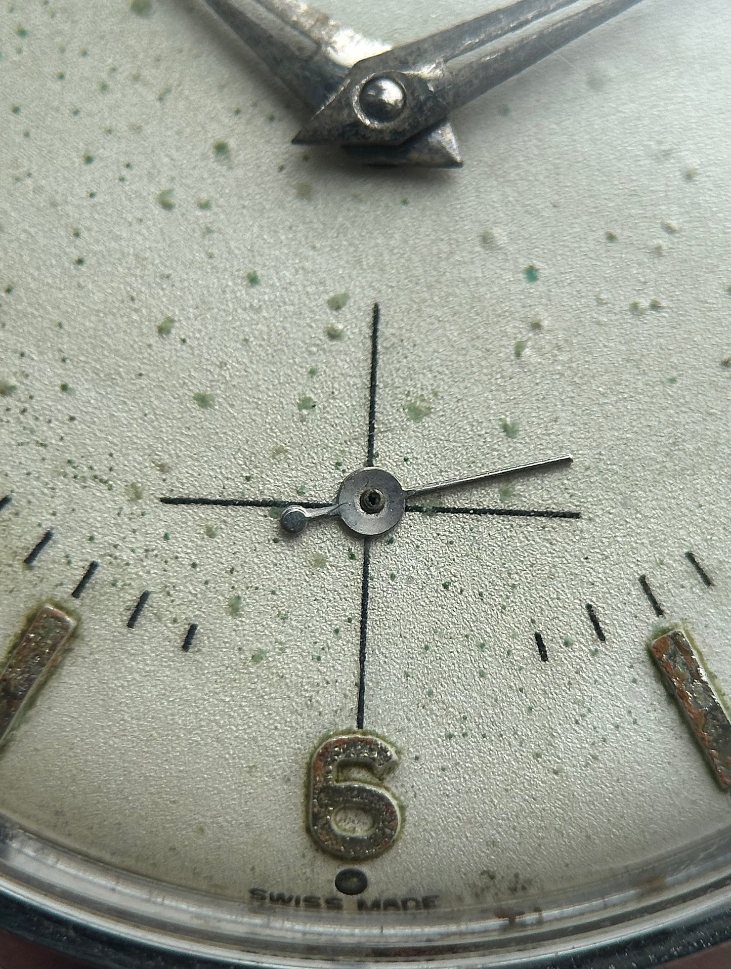 Jaeger Le-Coultre Zebra Date Wheel Sub-Seconds Bumper