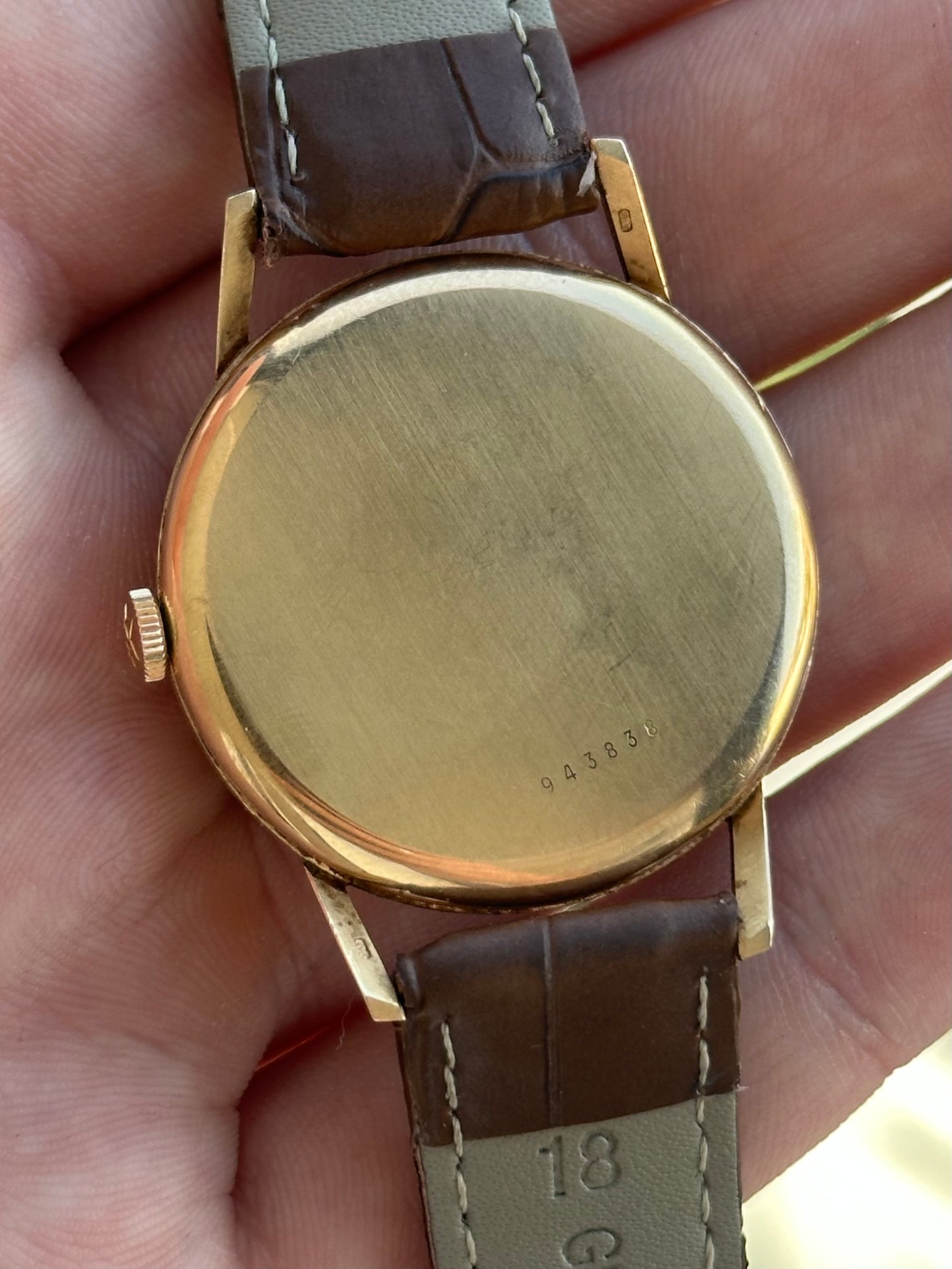 Zenith Stellina 1960s 36mm Solid 18k Gold