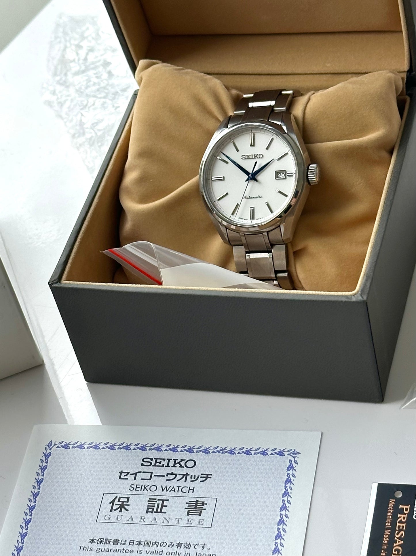 Seiko Presage Baby GS SARX033 Full Set 2020