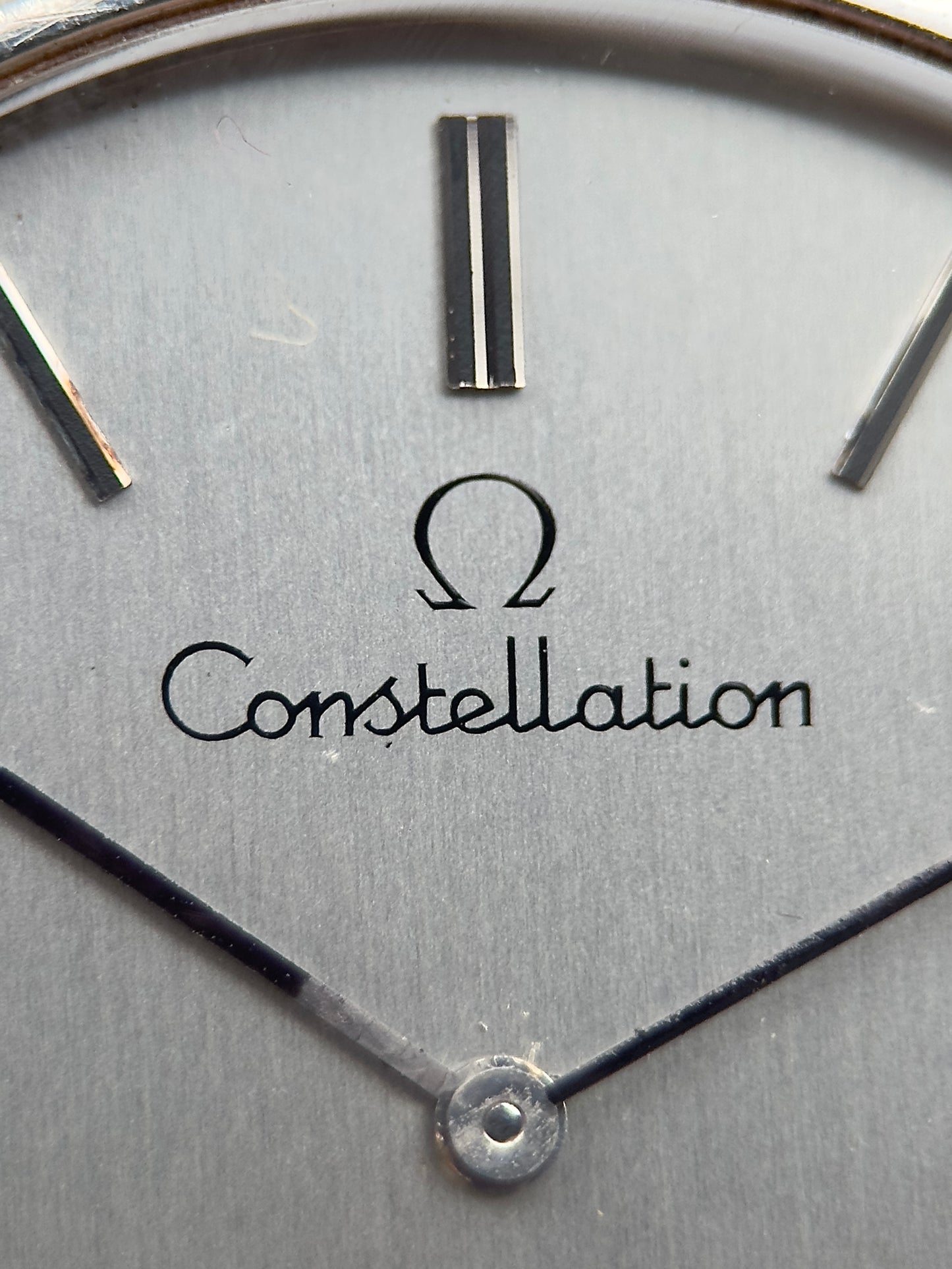 Omega Constellation Chronometer Grey Dial