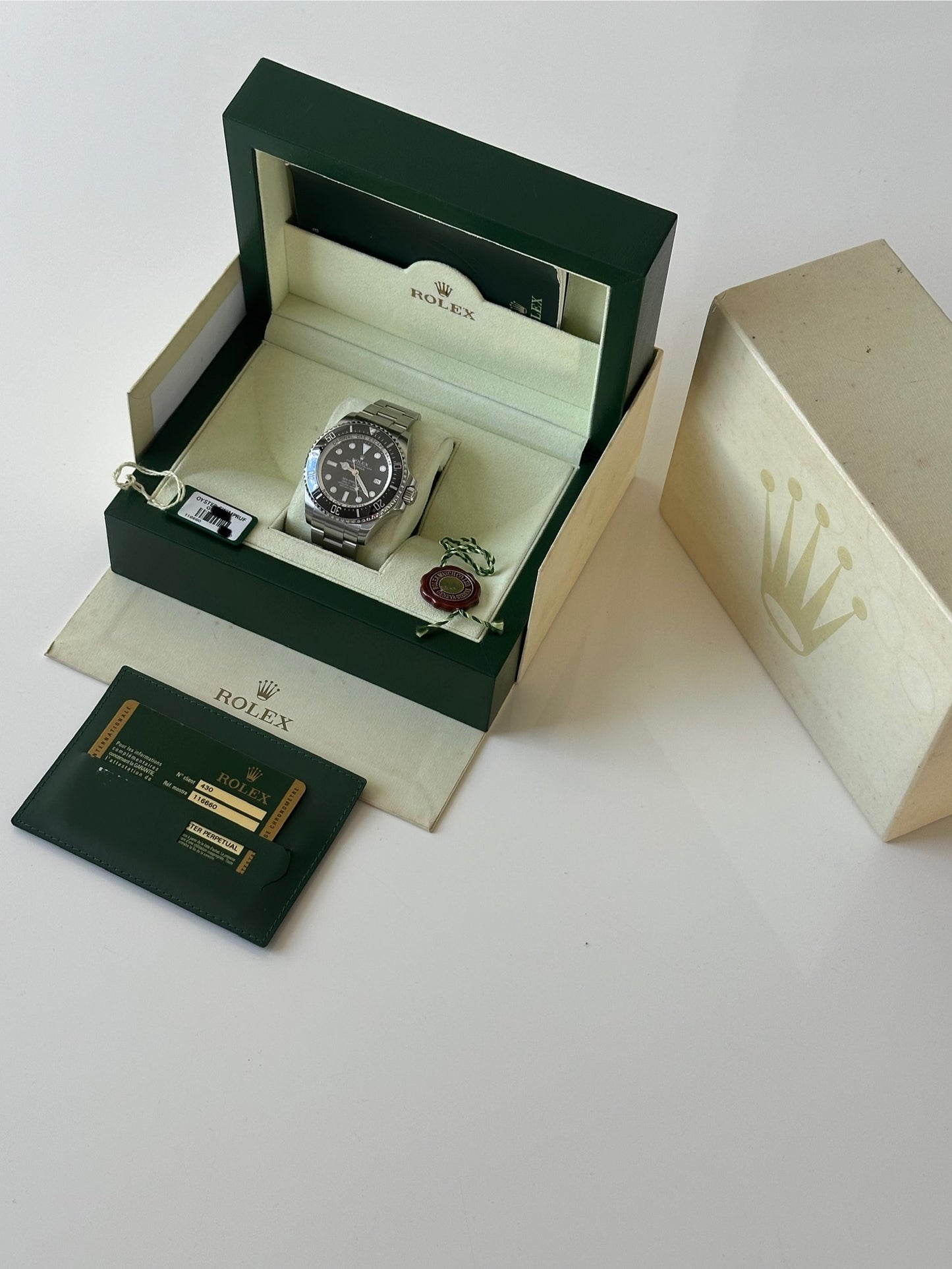 Rolex Sea-Dweller Deepsea 116660 Full Set 2013
