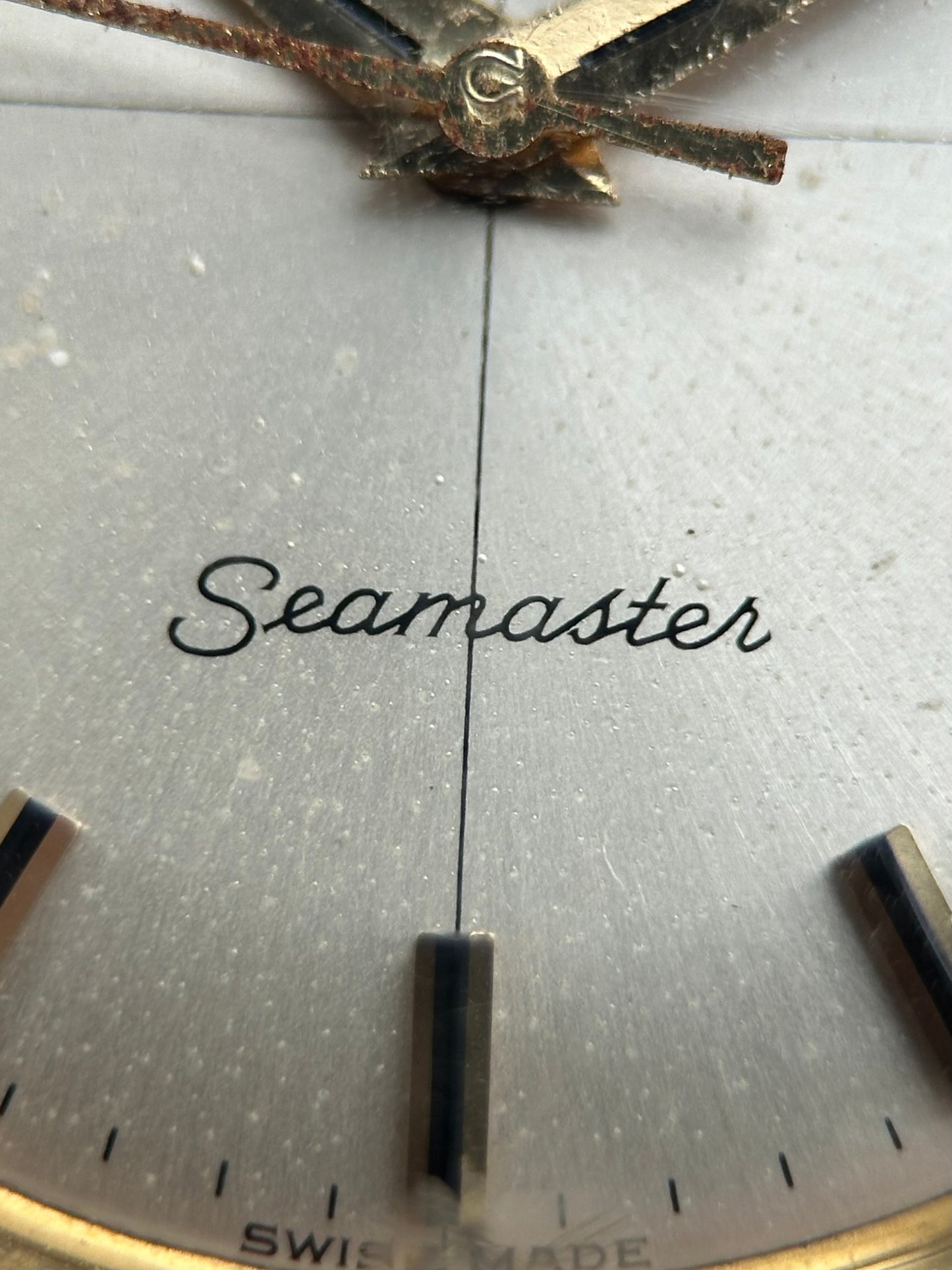 Omega Seamaster Crosshair Dial 166.010