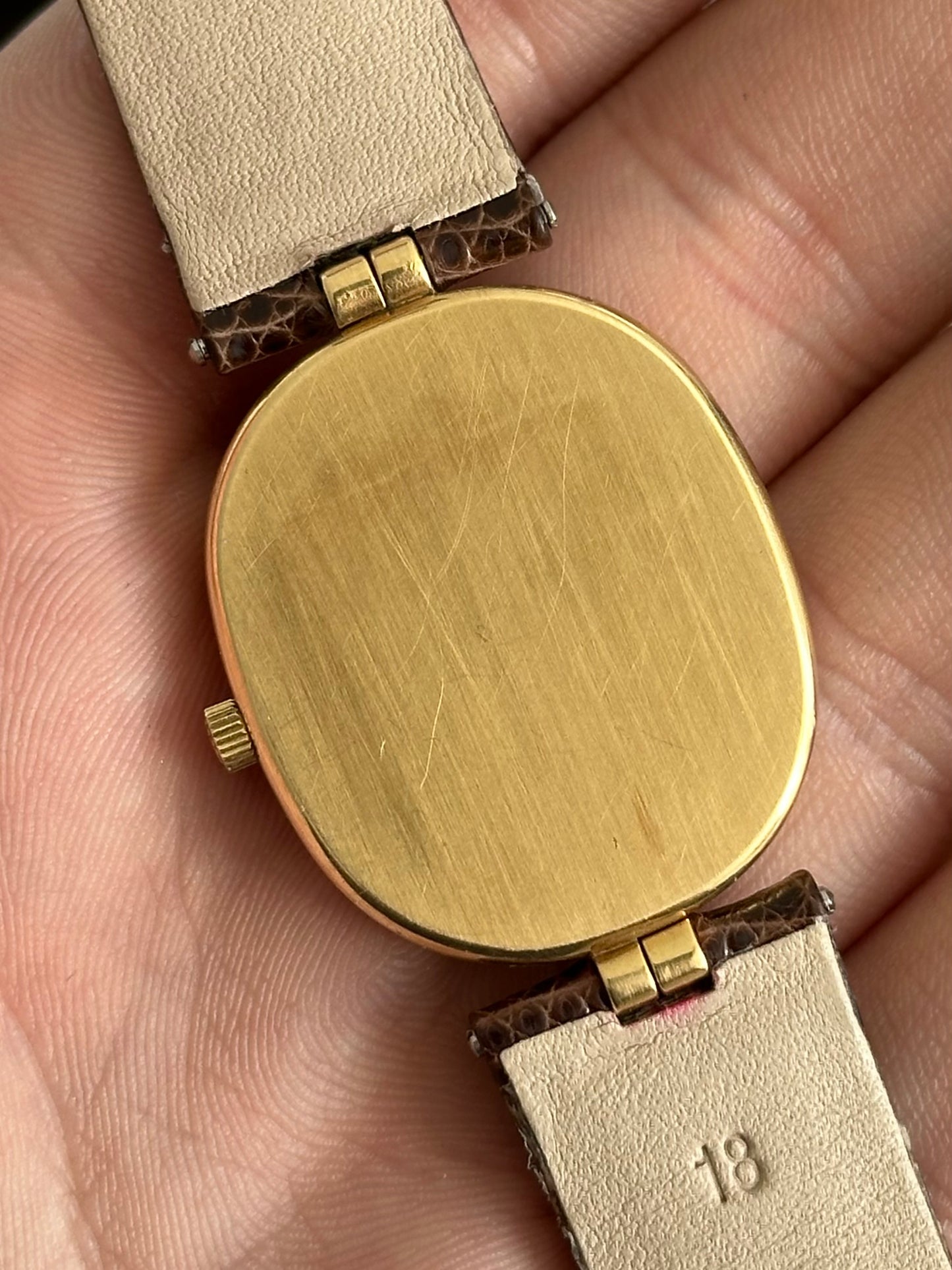 Patek Philippe Ellipse White Beyer Double Signed Dial