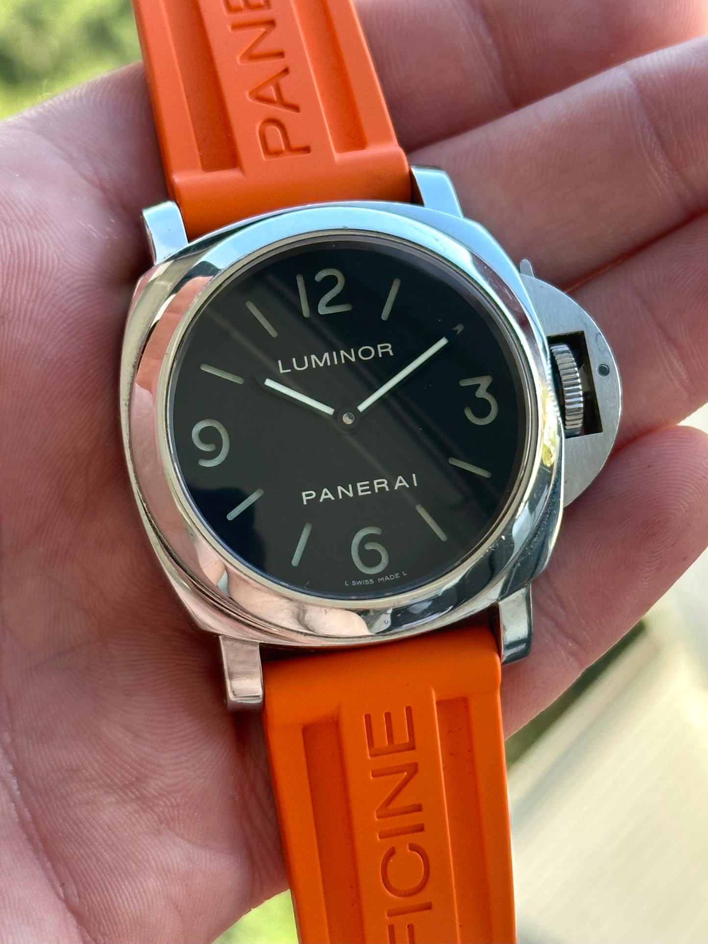 Panerai Luminor PAM00112 on Rubber