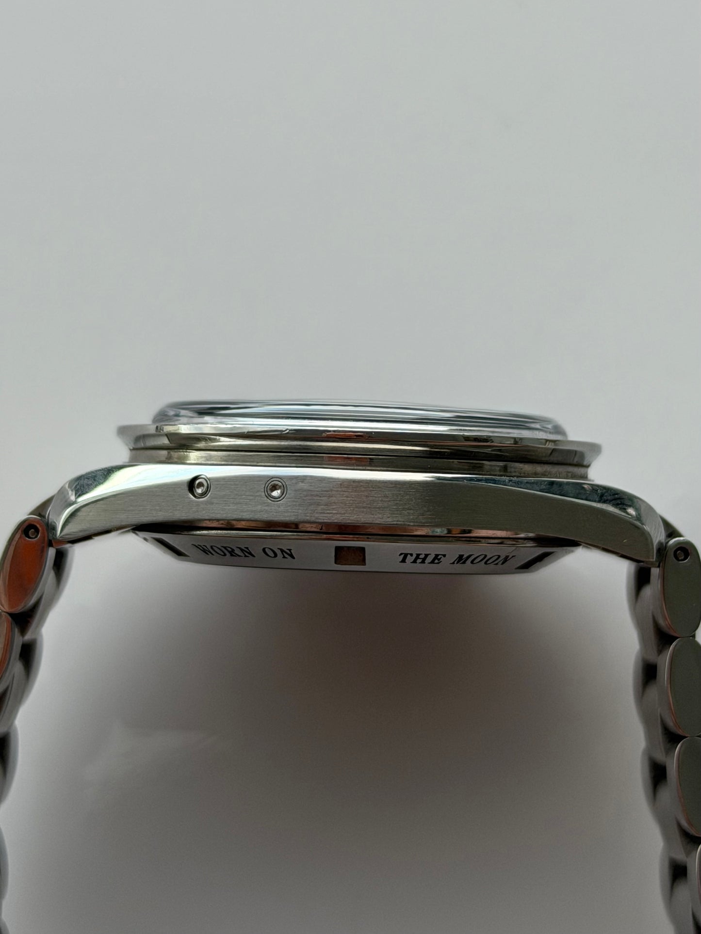 Omega Speedmaster Sapphire Sandwich Moonphase with Papers