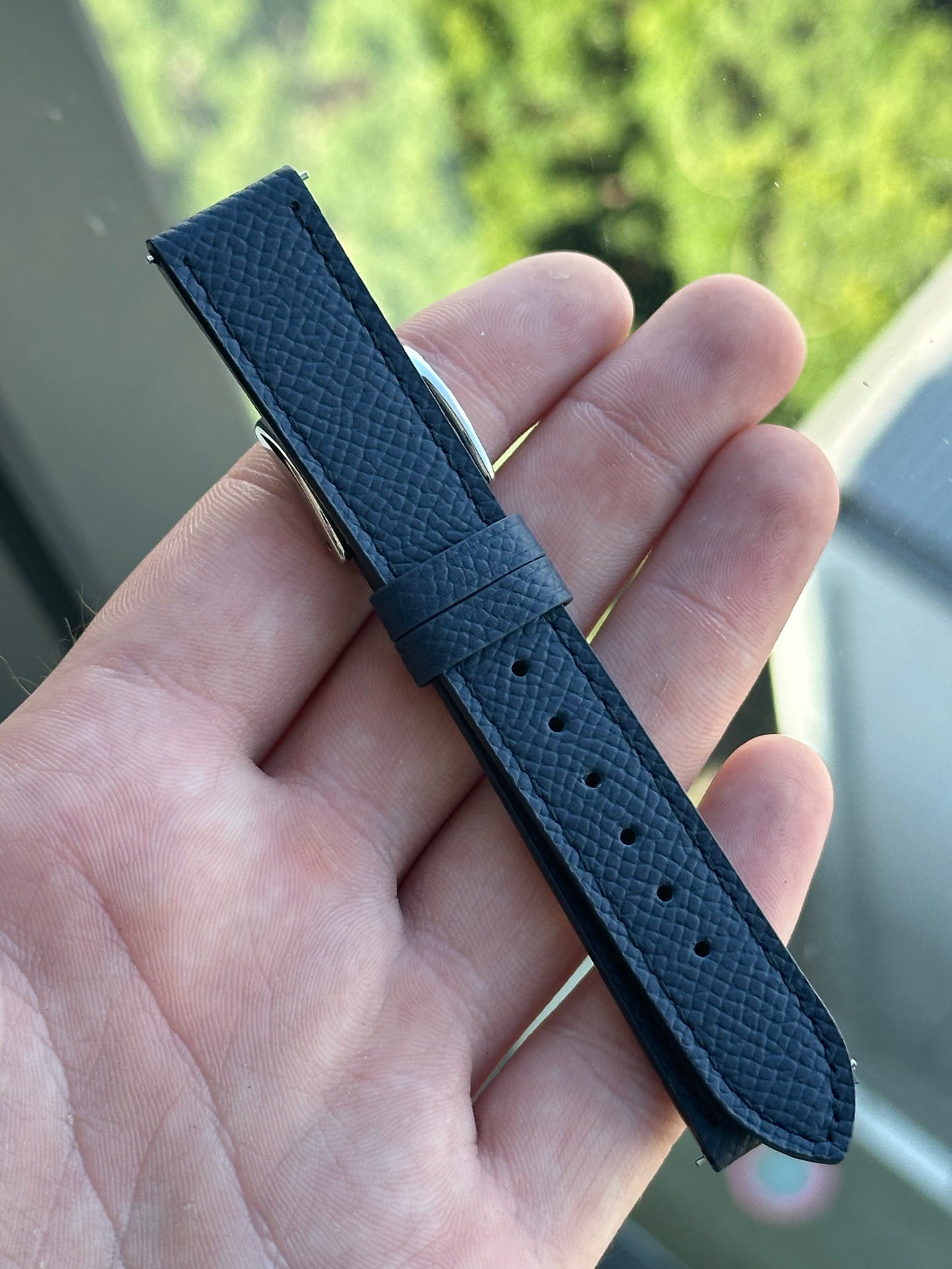 Quick Release Leather Straps