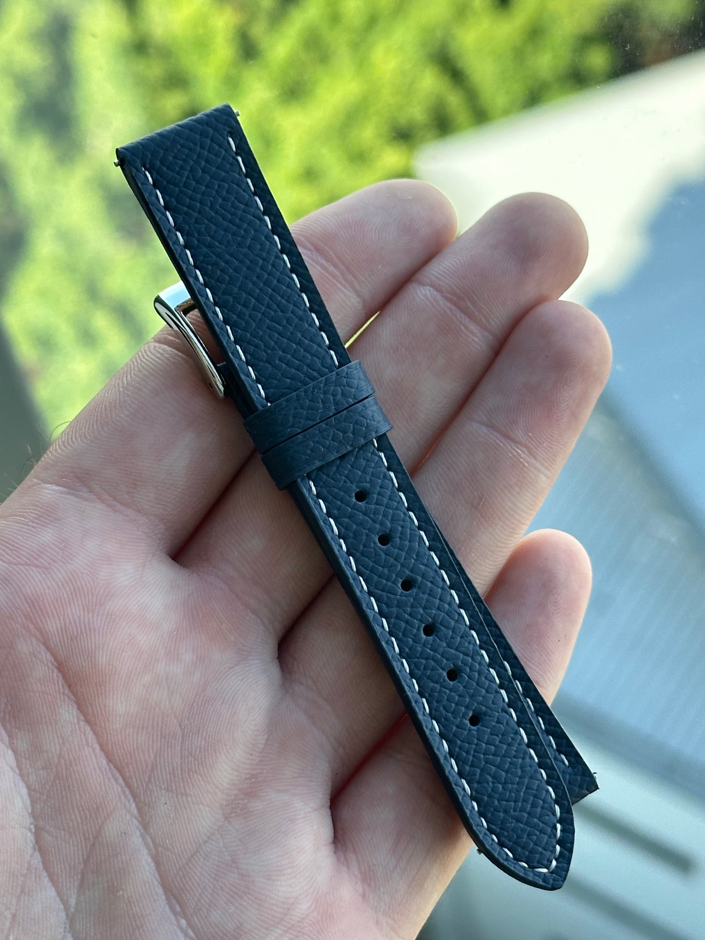 Quick Release Leather Straps