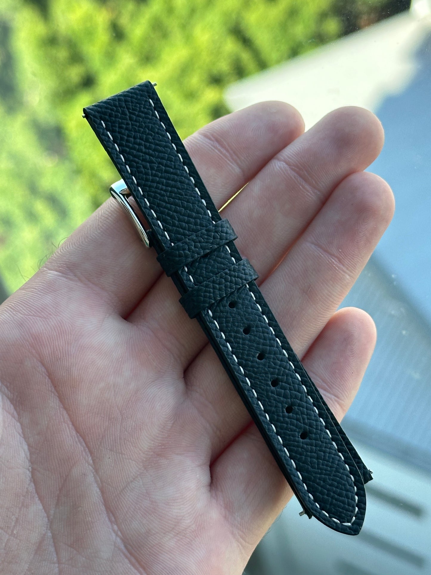 Quick Release Leather Straps