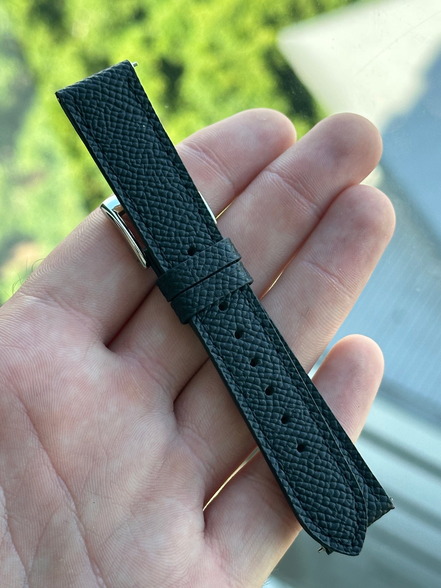 Quick Release Leather Straps