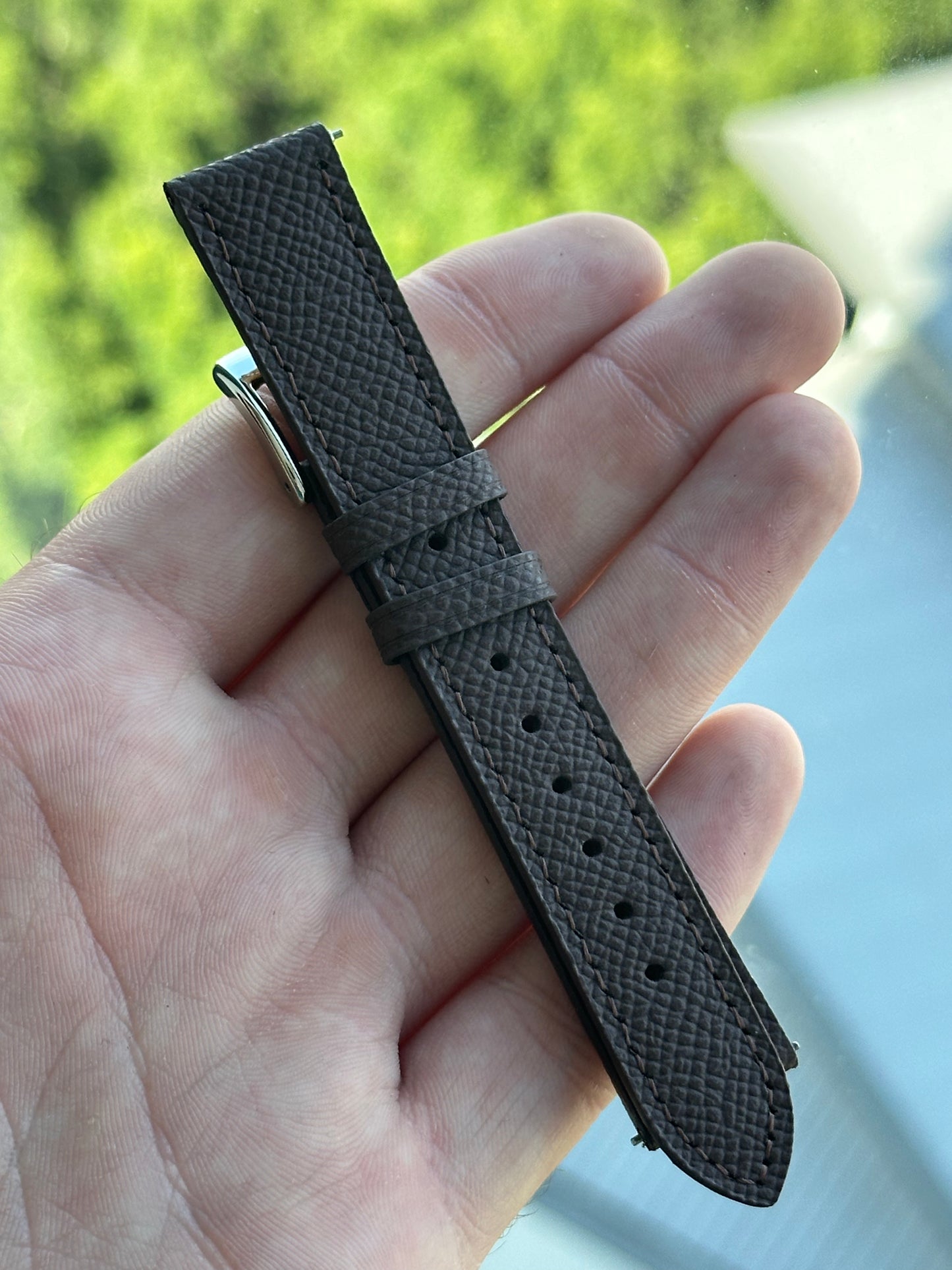 Quick Release Leather Straps