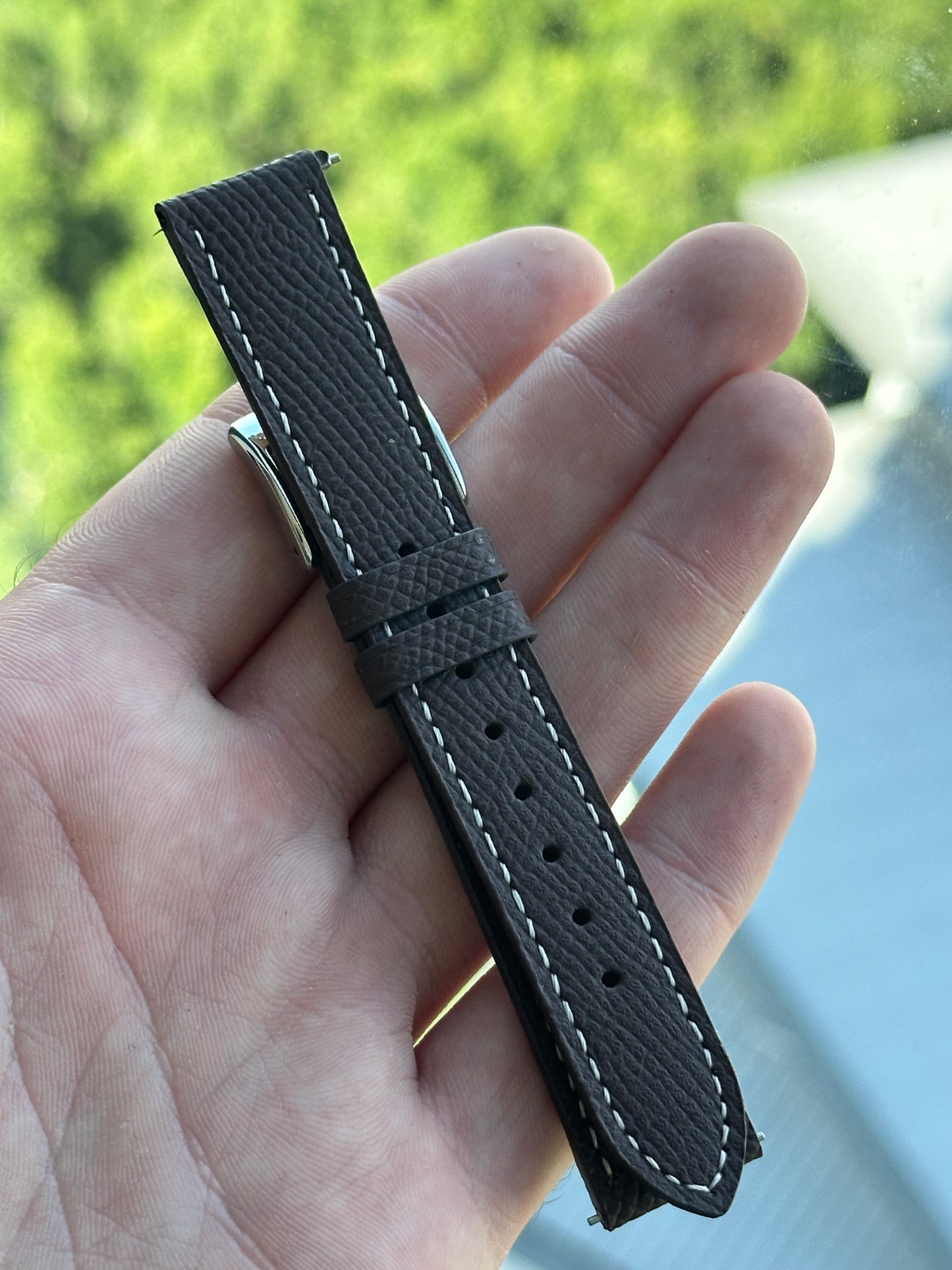 Quick Release Leather Straps