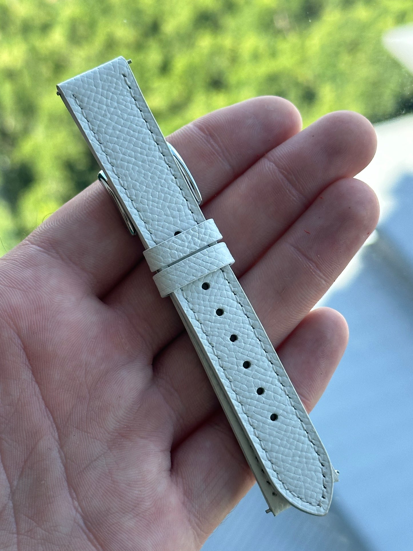 Quick Release Leather Straps