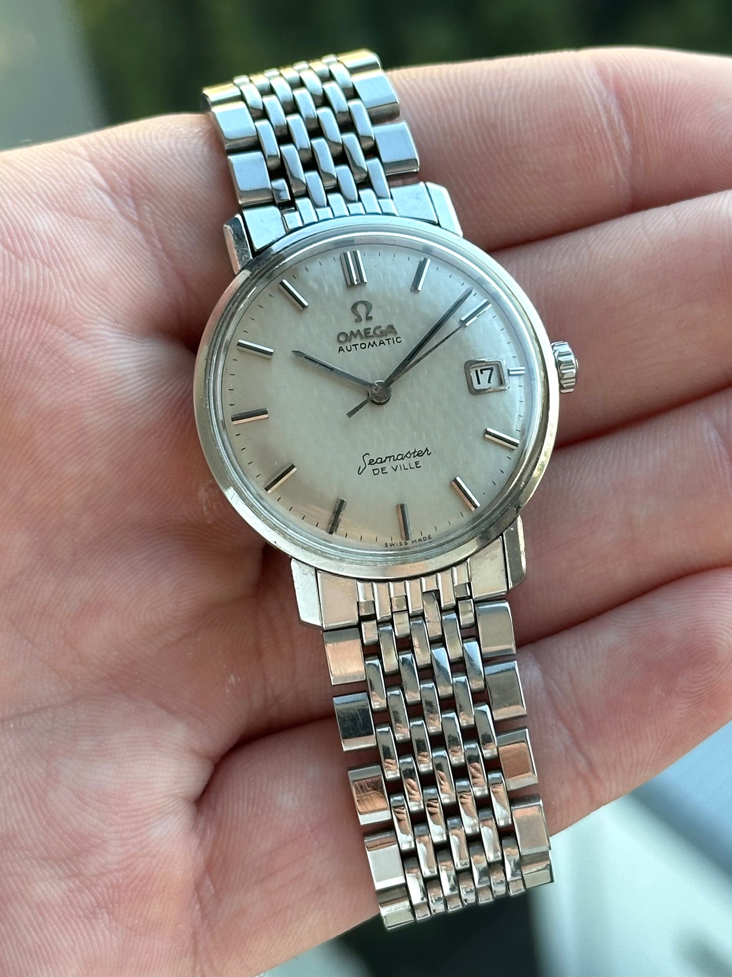 Omega Seamaster De Ville Pattern Dial