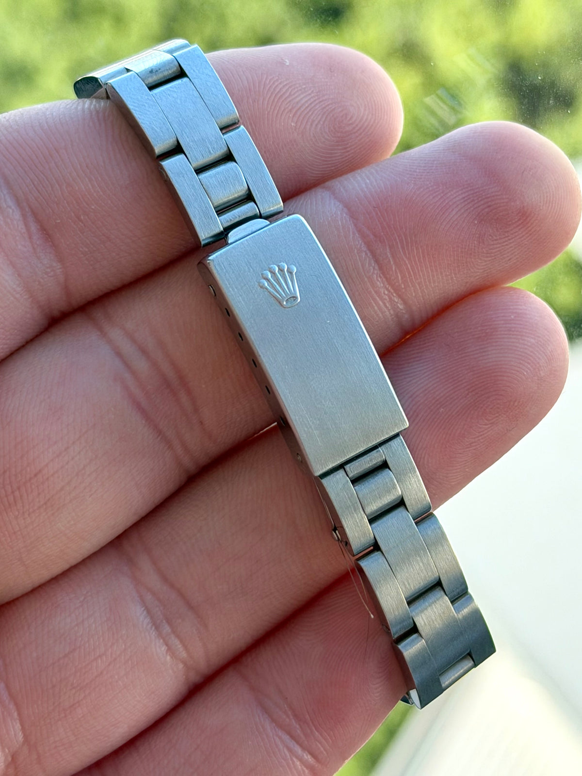 Rolex Oyster Perpetual Ladies Blue Dial 1997