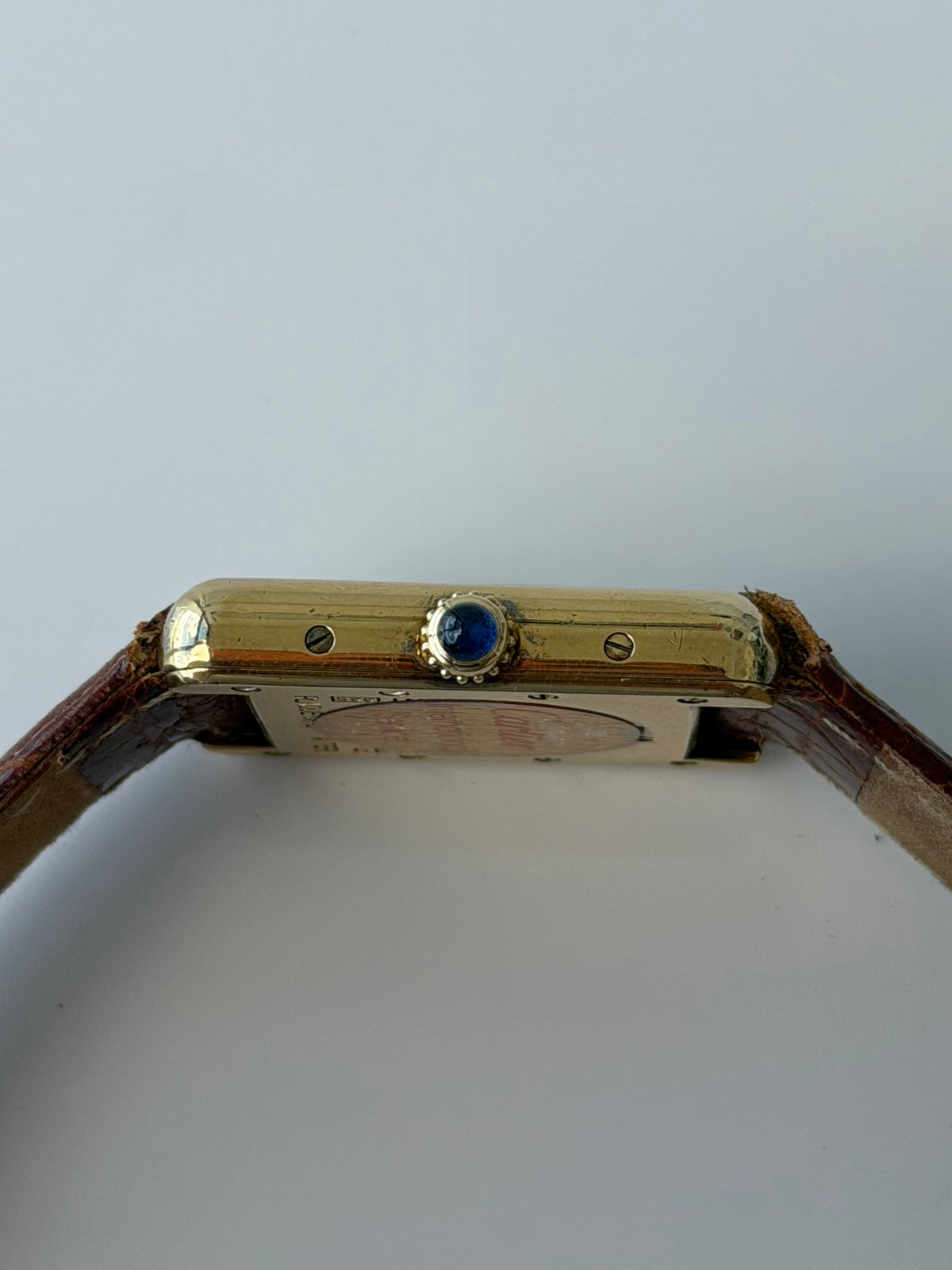 Cartier Tank Lemon Roman Numeral Dial