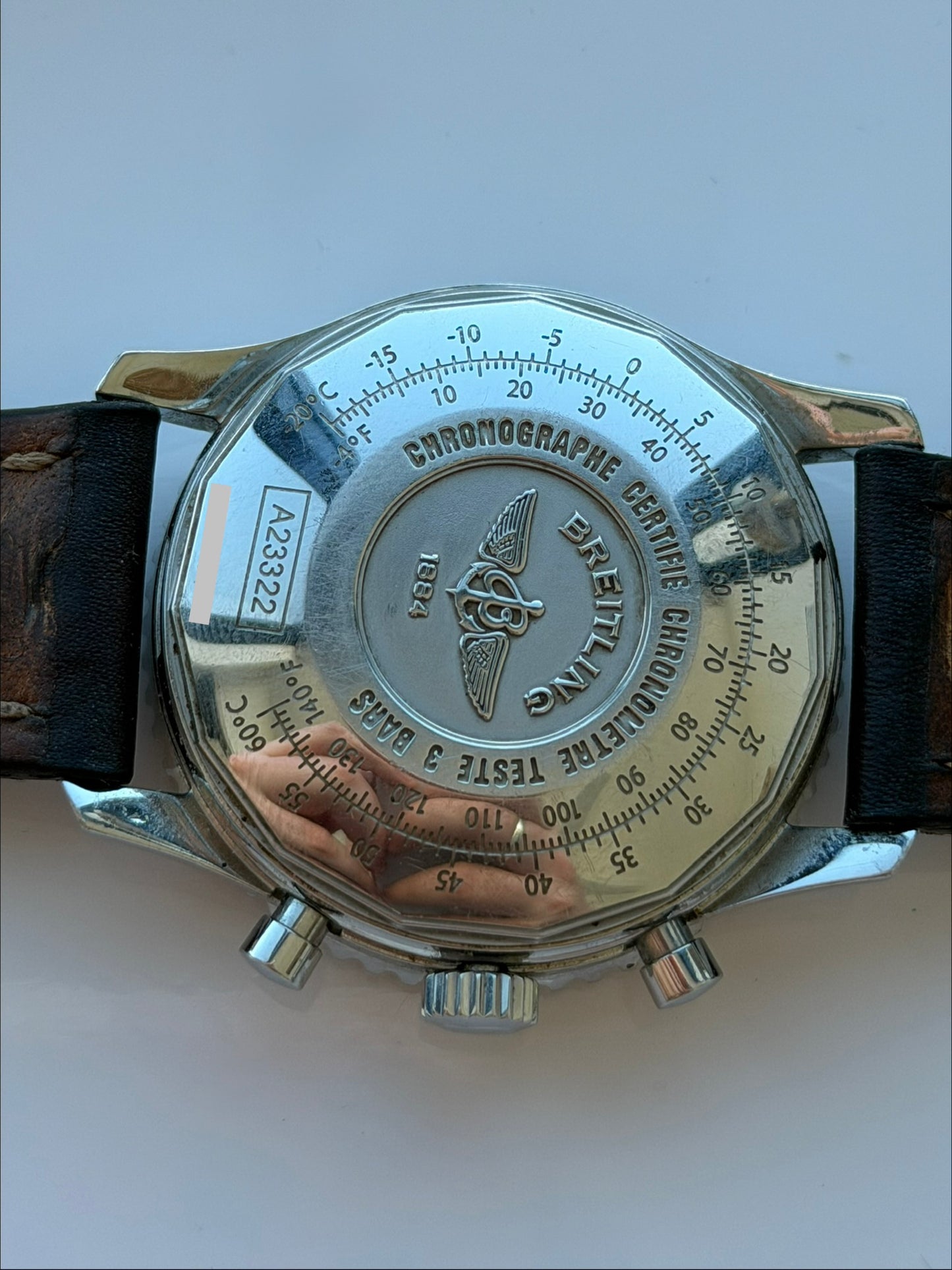 Breitling Navitimer Black Dial A23322