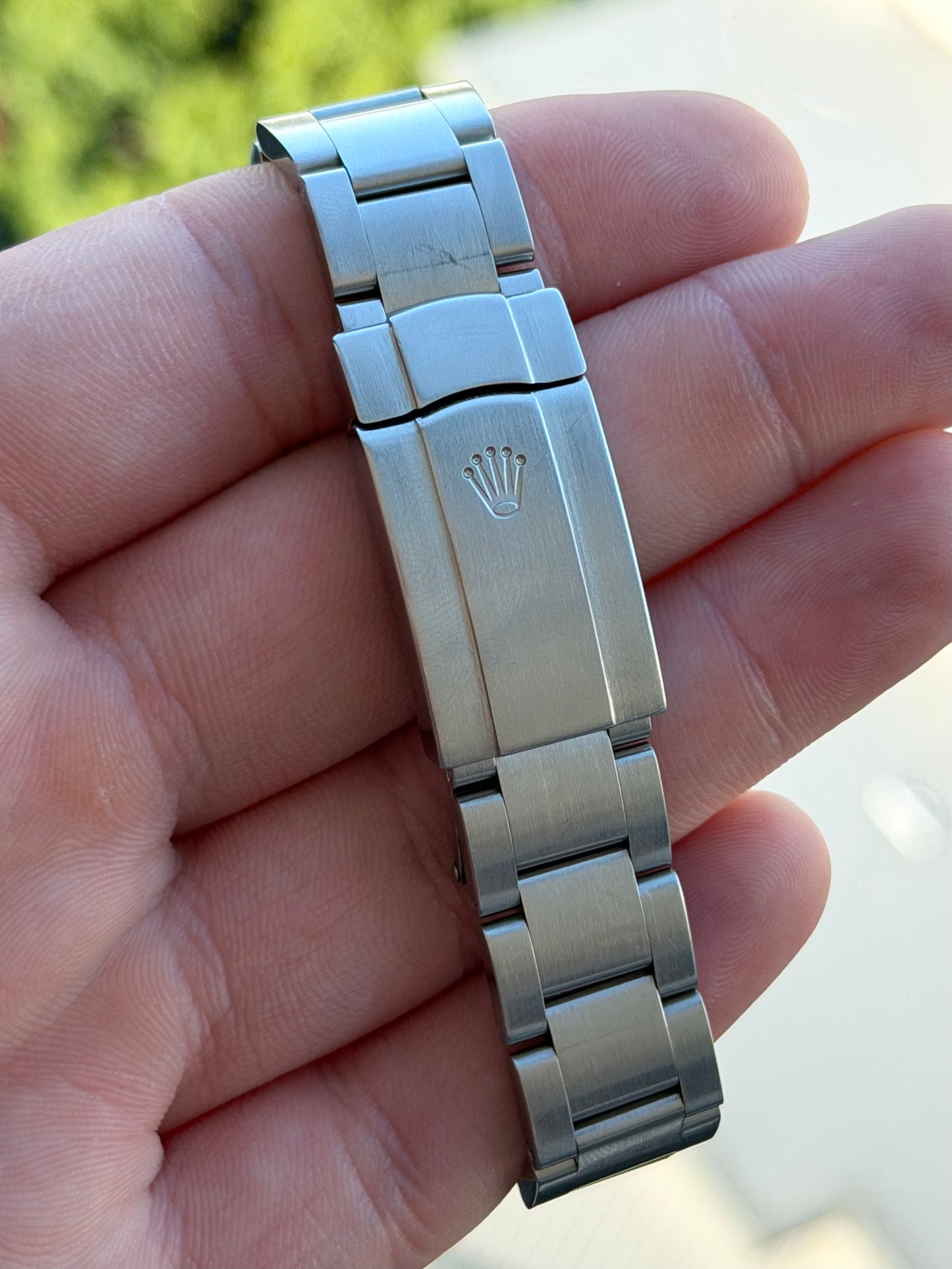 Rolex Oyster Perpetual 36mm Rhodium Dial 116000