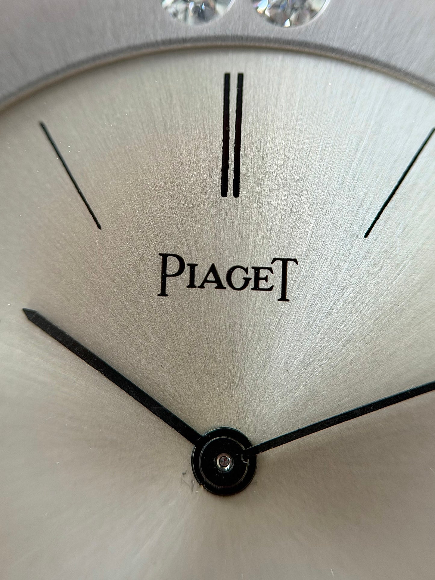 Piaget Ultra Thin 2642 White Gold Diamond Markers with Buckle