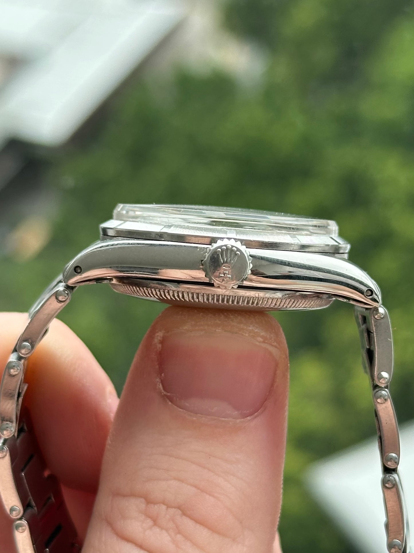 Rolex Explorer 369 Style Dial BubbleBack 1952 Oyster Perpetual