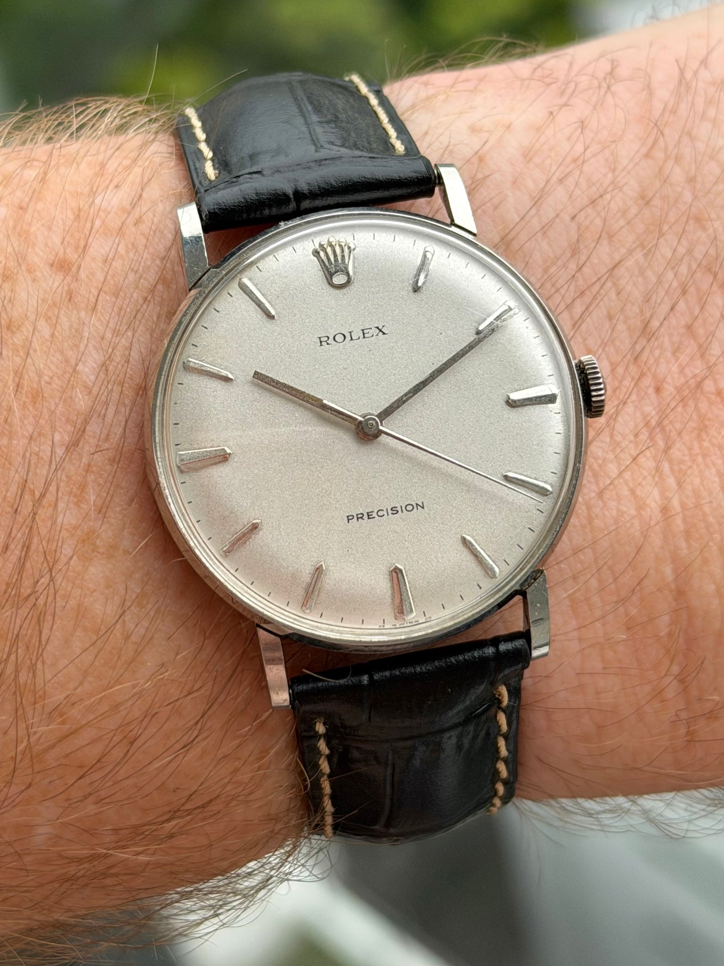 Rolex Precision Dress 1969 9829 with Rolex Buckle