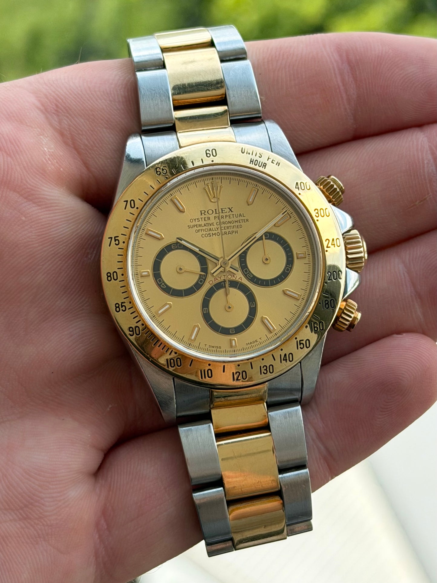 Rolex Zenith Daytona Two Tone with Box 1994