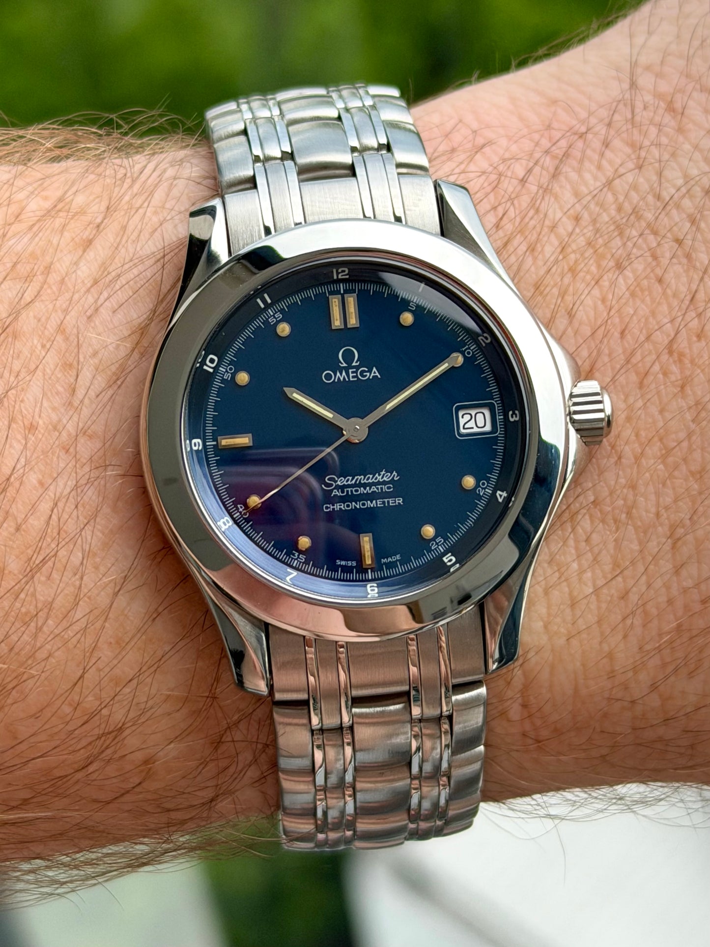Omega Seamaster 120 Automatic Blue dial 2501.80 Full Set