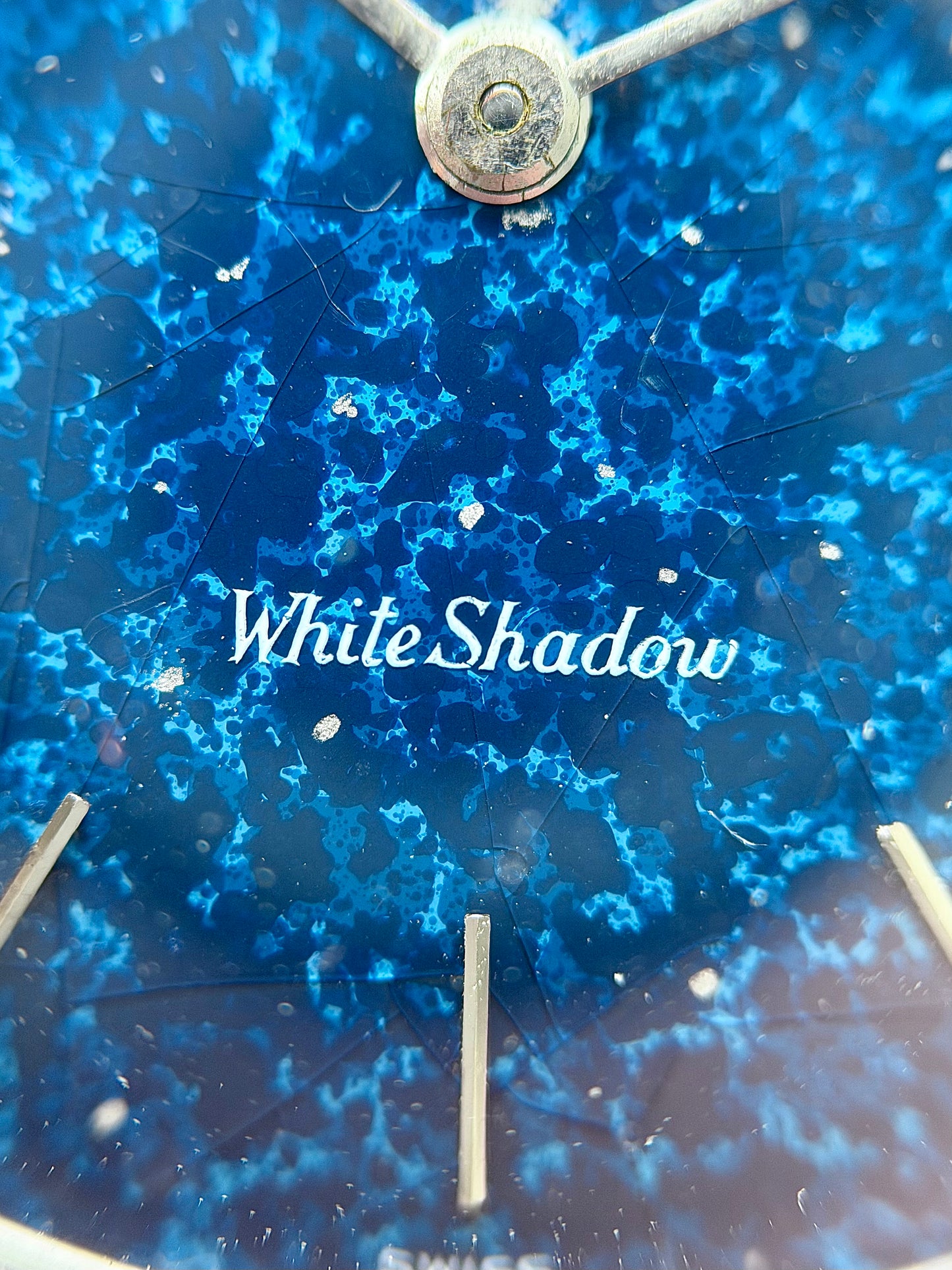 Universal Geneve White Shadow “Star Dust” Dial 1970s